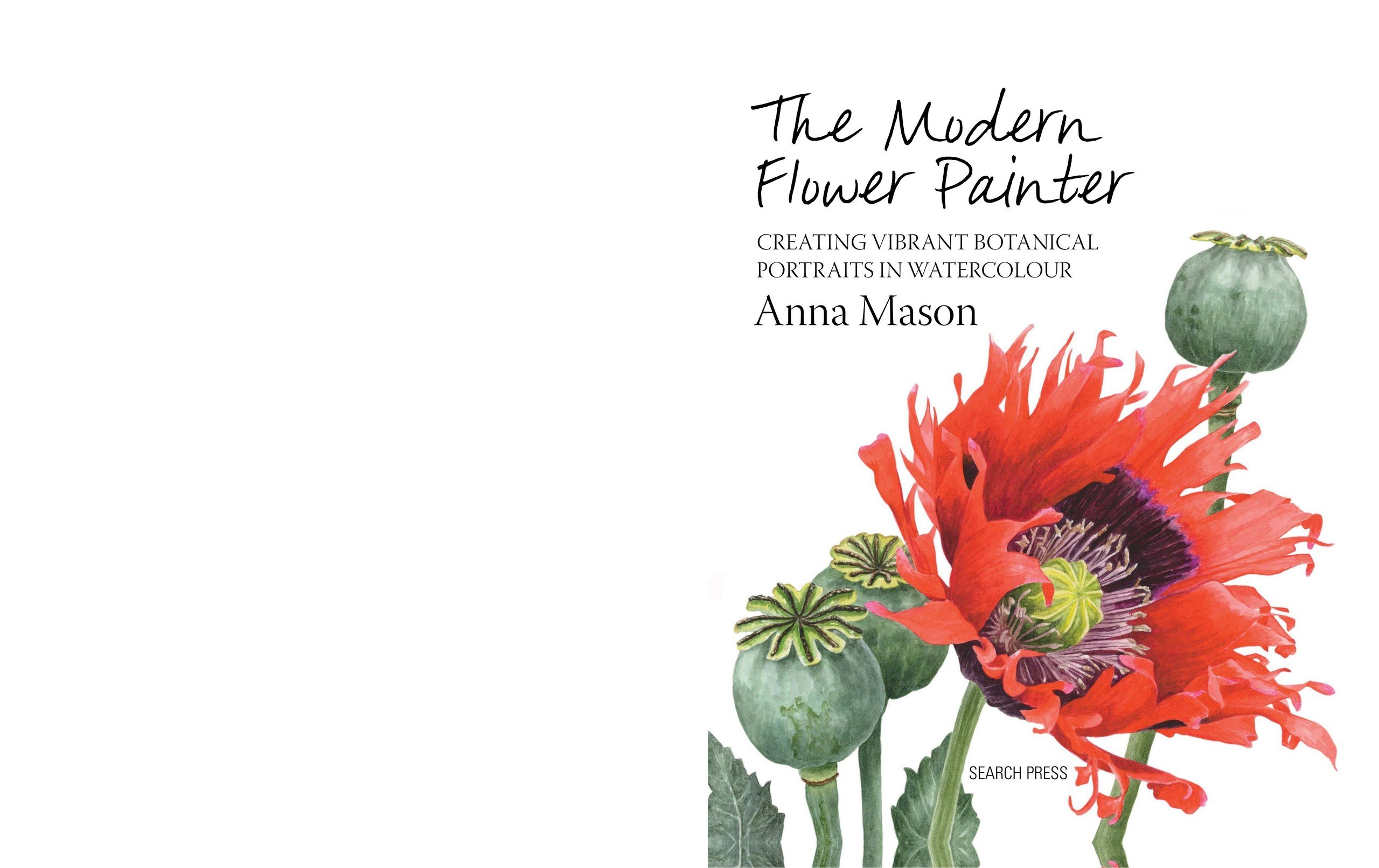 Portada ampliada de The Modern Flower Painter