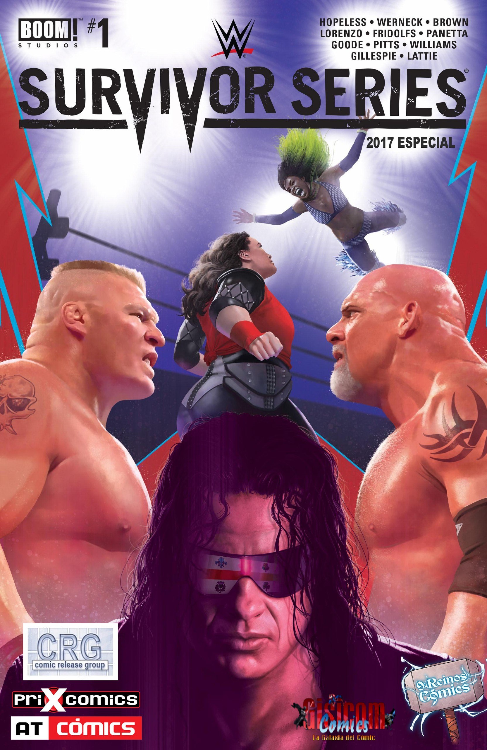 Portada ampliada de SURVIVOR SERIES