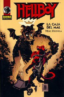 Portada ampliada de Hellboy