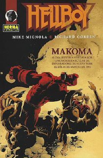 Portada ampliada de Hellboy