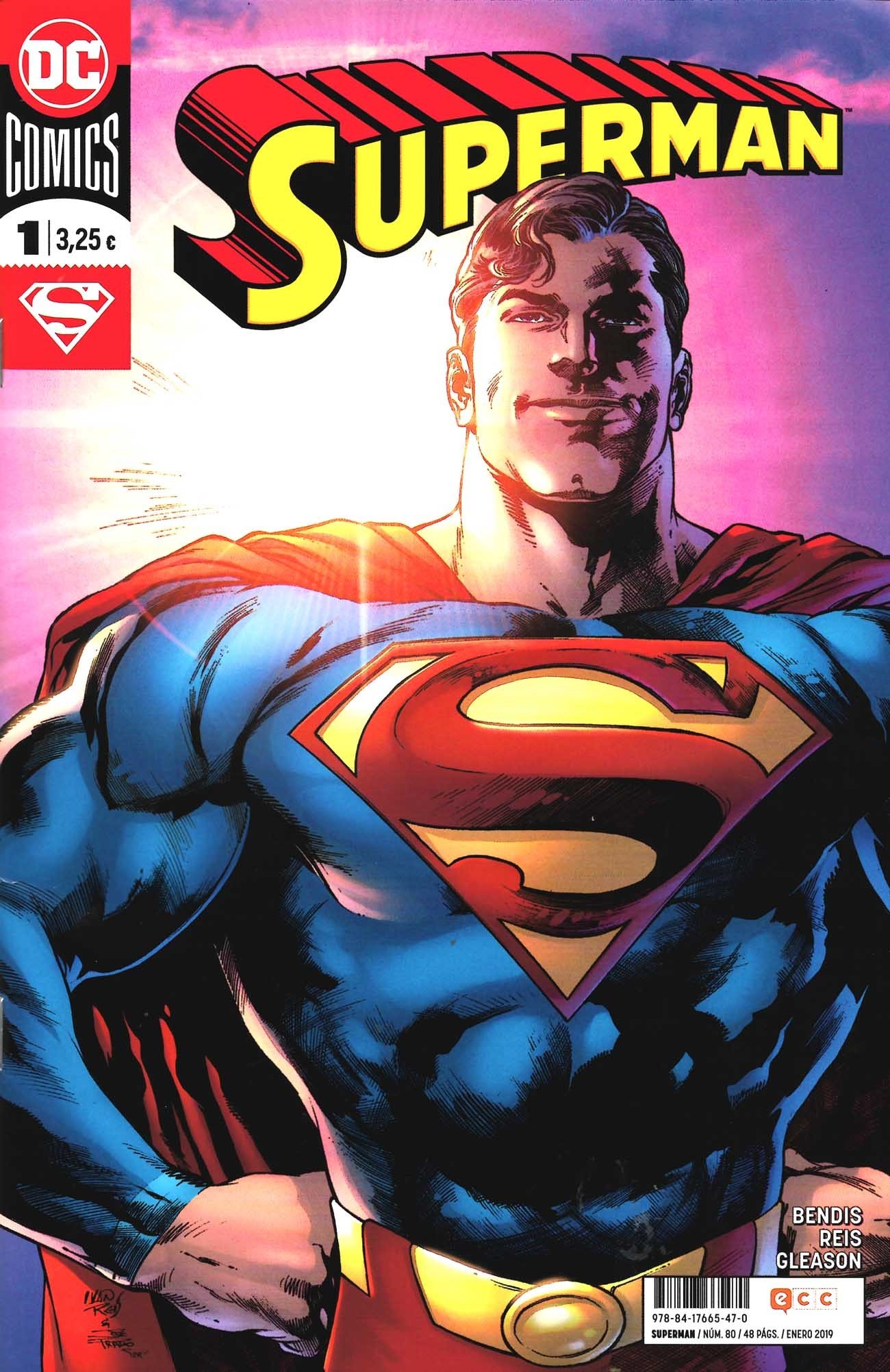 Portada ampliada de SUPERMAN