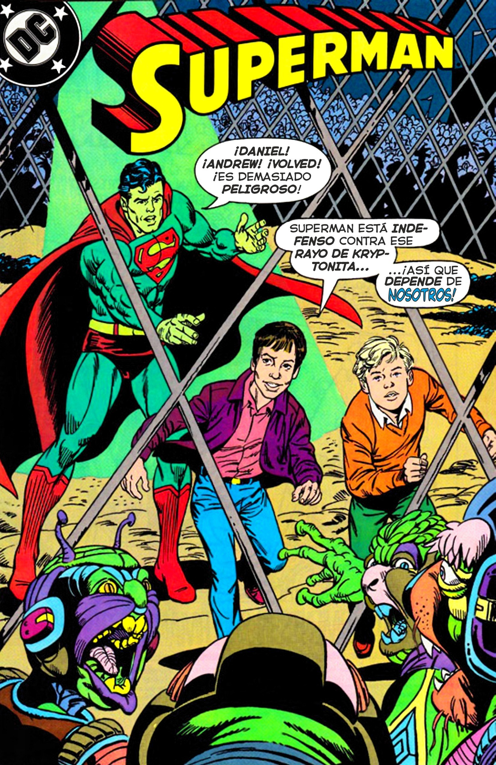 Portada ampliada de SUPERMAN