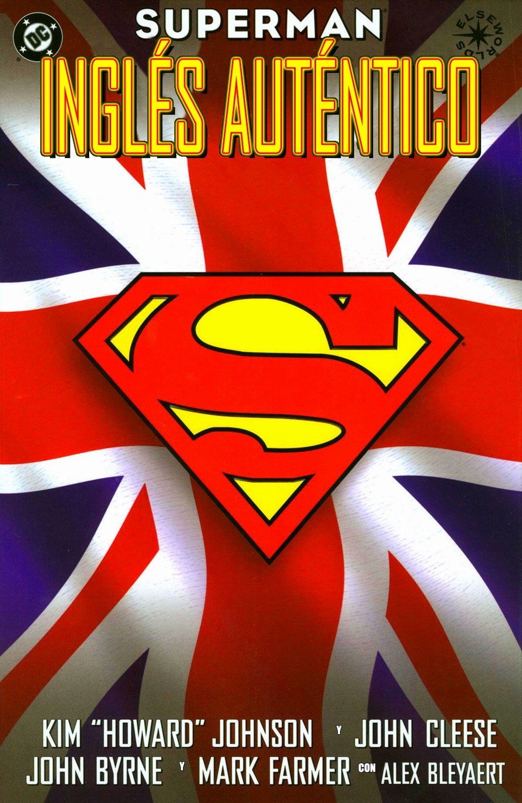 Portada ampliada de SUPERMAN INGLÉS AUTÉNTICO