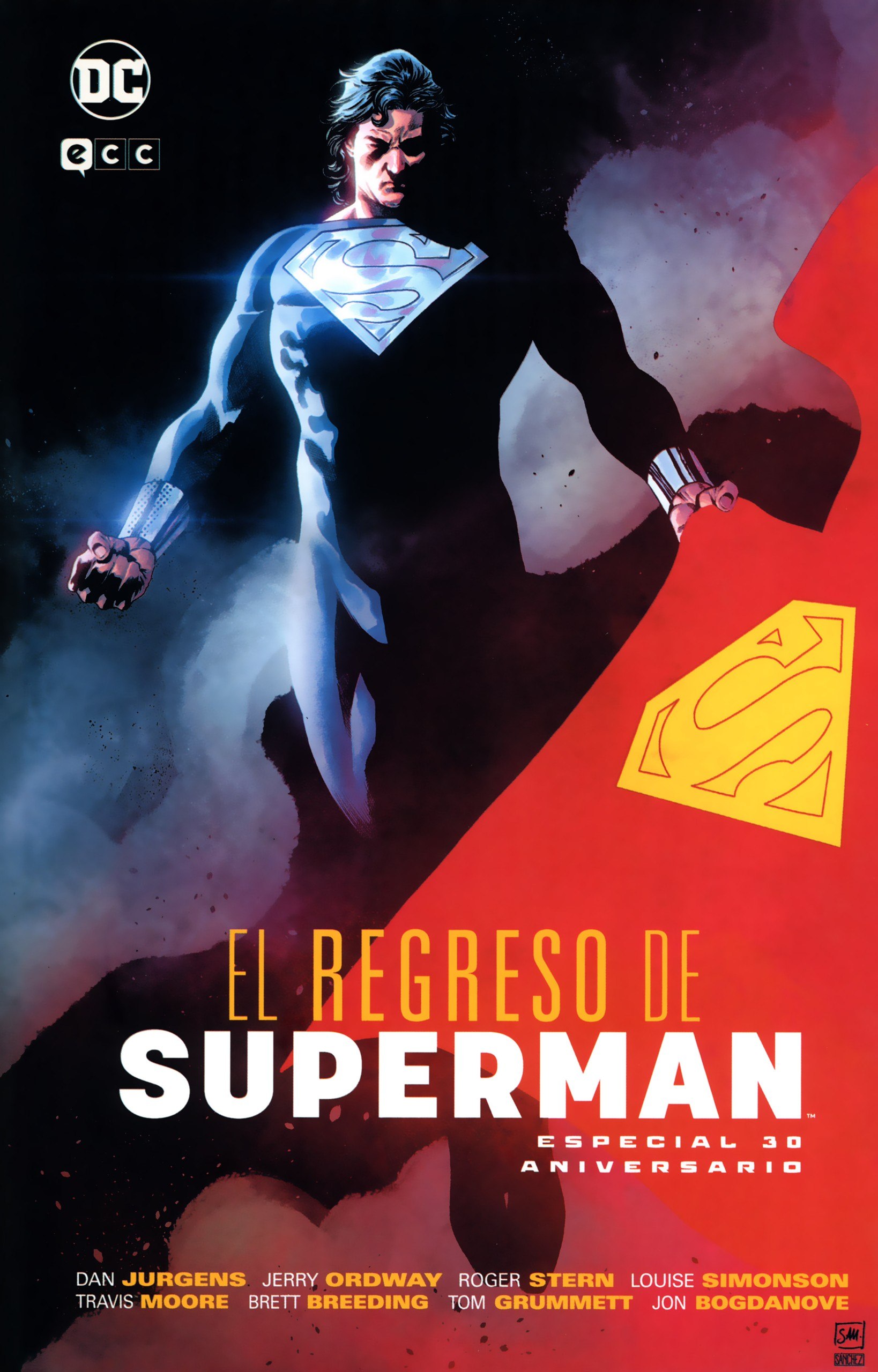 Portada ampliada de EL REGRESO DE SUPERMAN