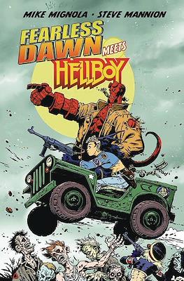 Portada ampliada de FEARLESS DAWN MEETS HELLBOY
