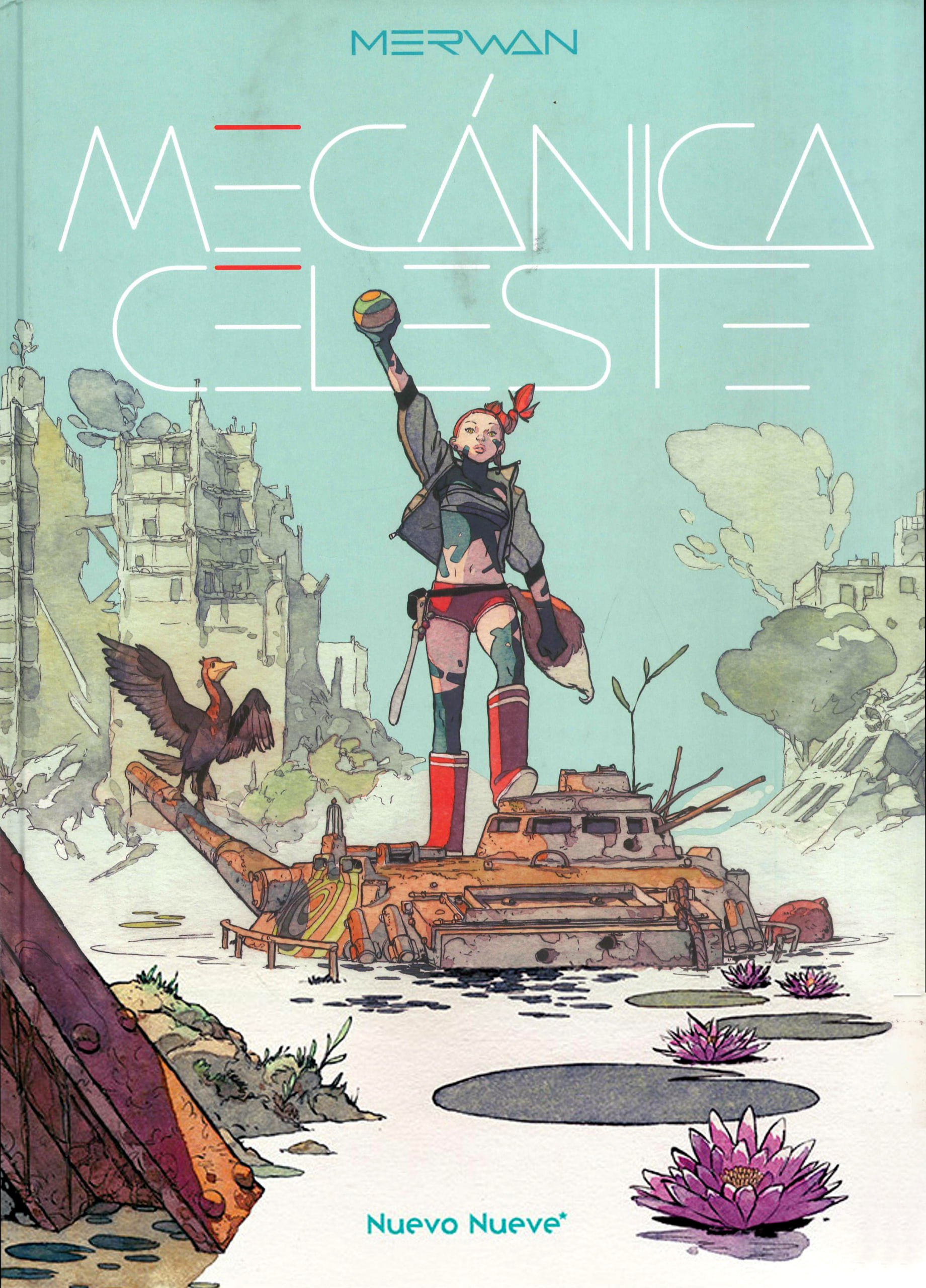 Portada ampliada de Mecánica Celeste
