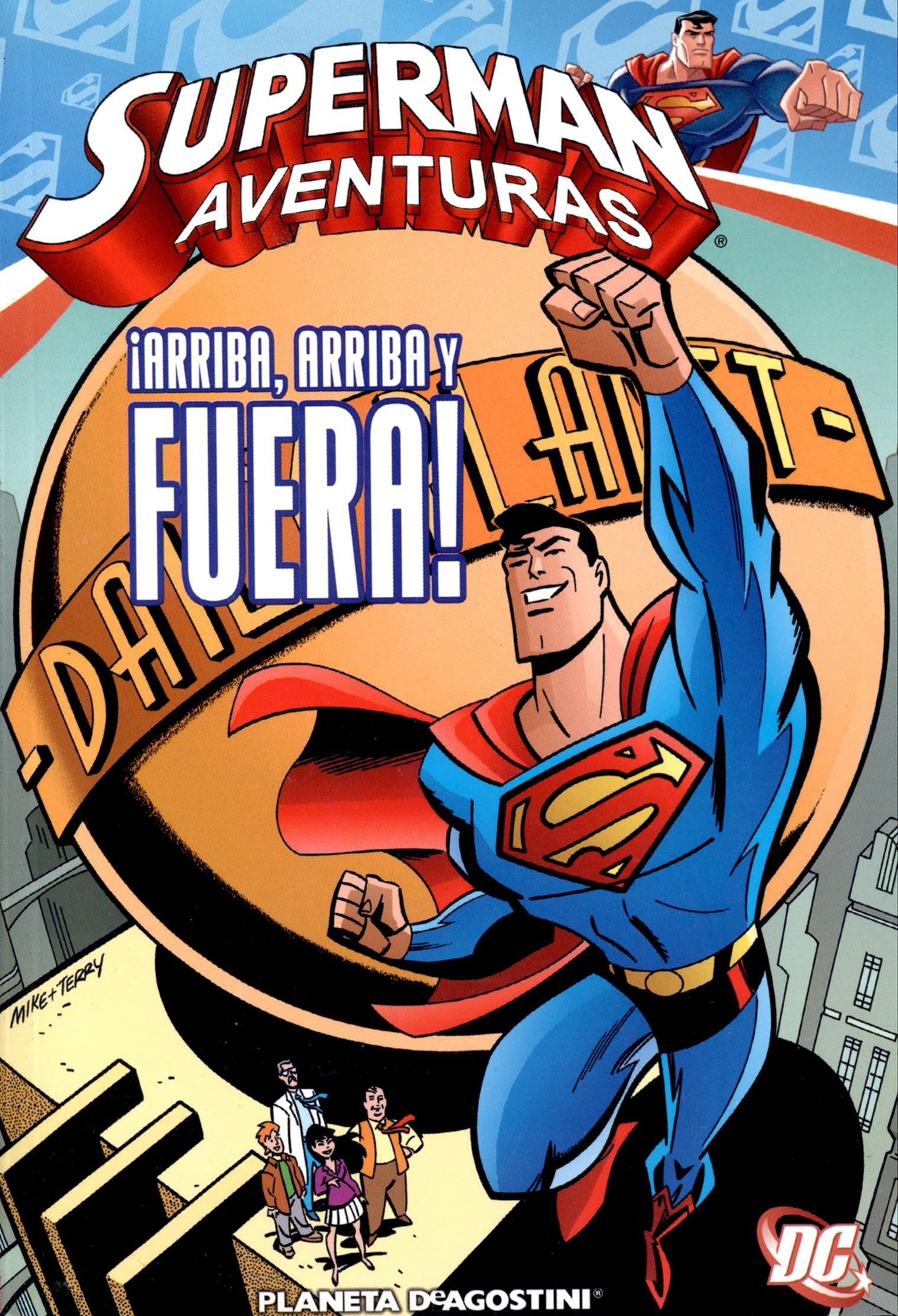 Portada ampliada de SUPERMAN AVENTURAS
