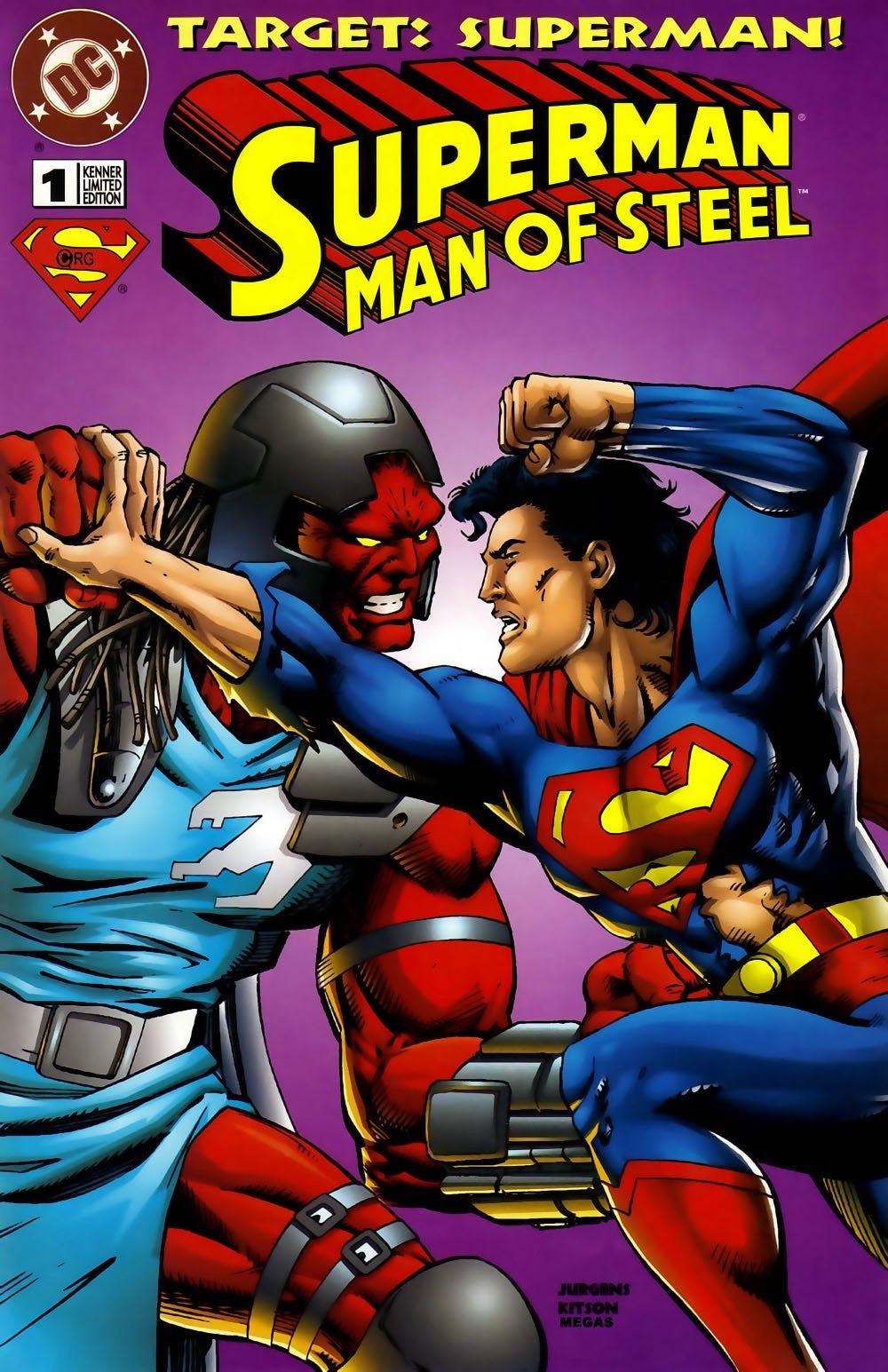 Portada ampliada de SUPERMAN: MAN OF STEEL