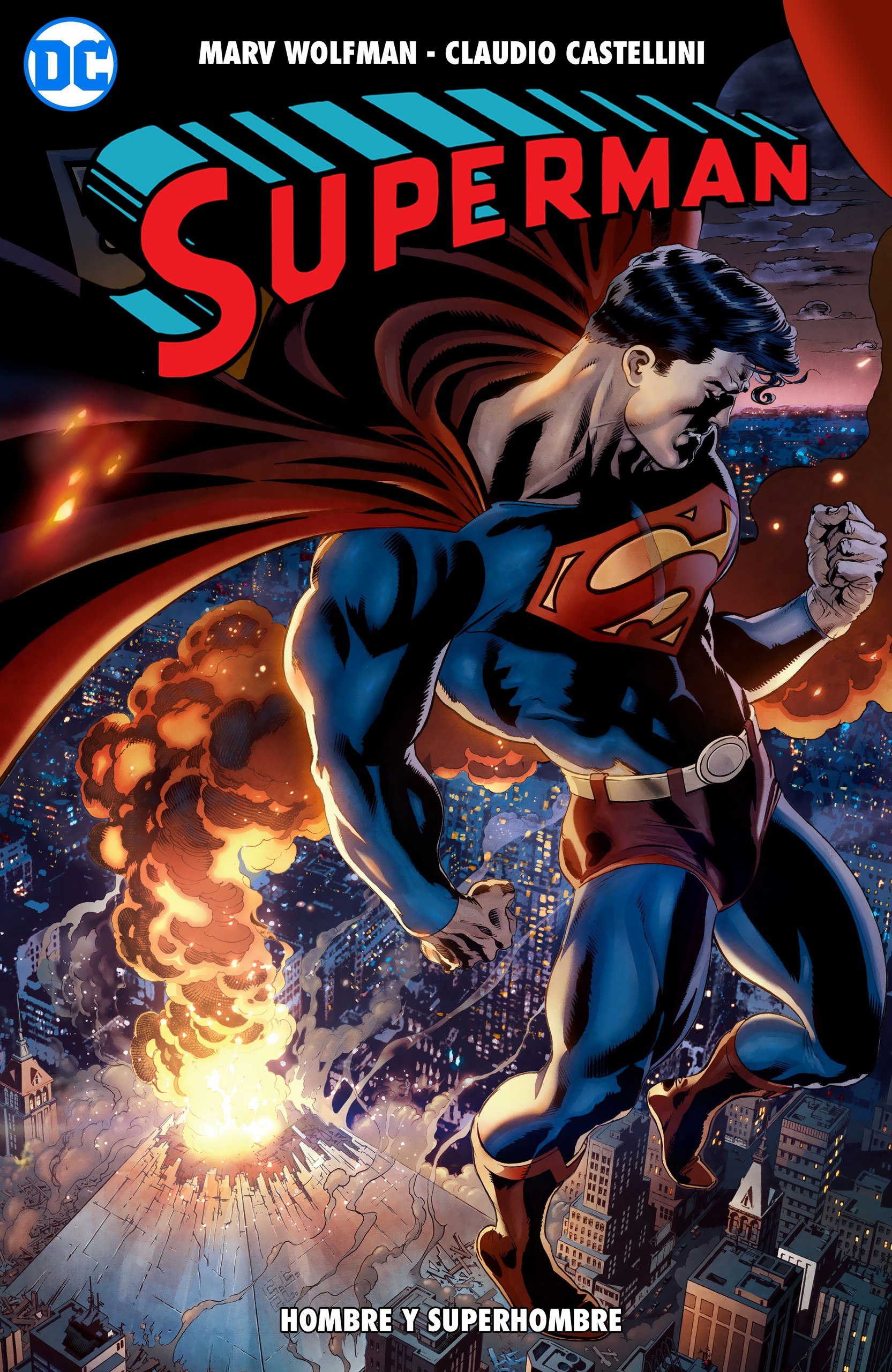 Portada ampliada de SUPERMAN