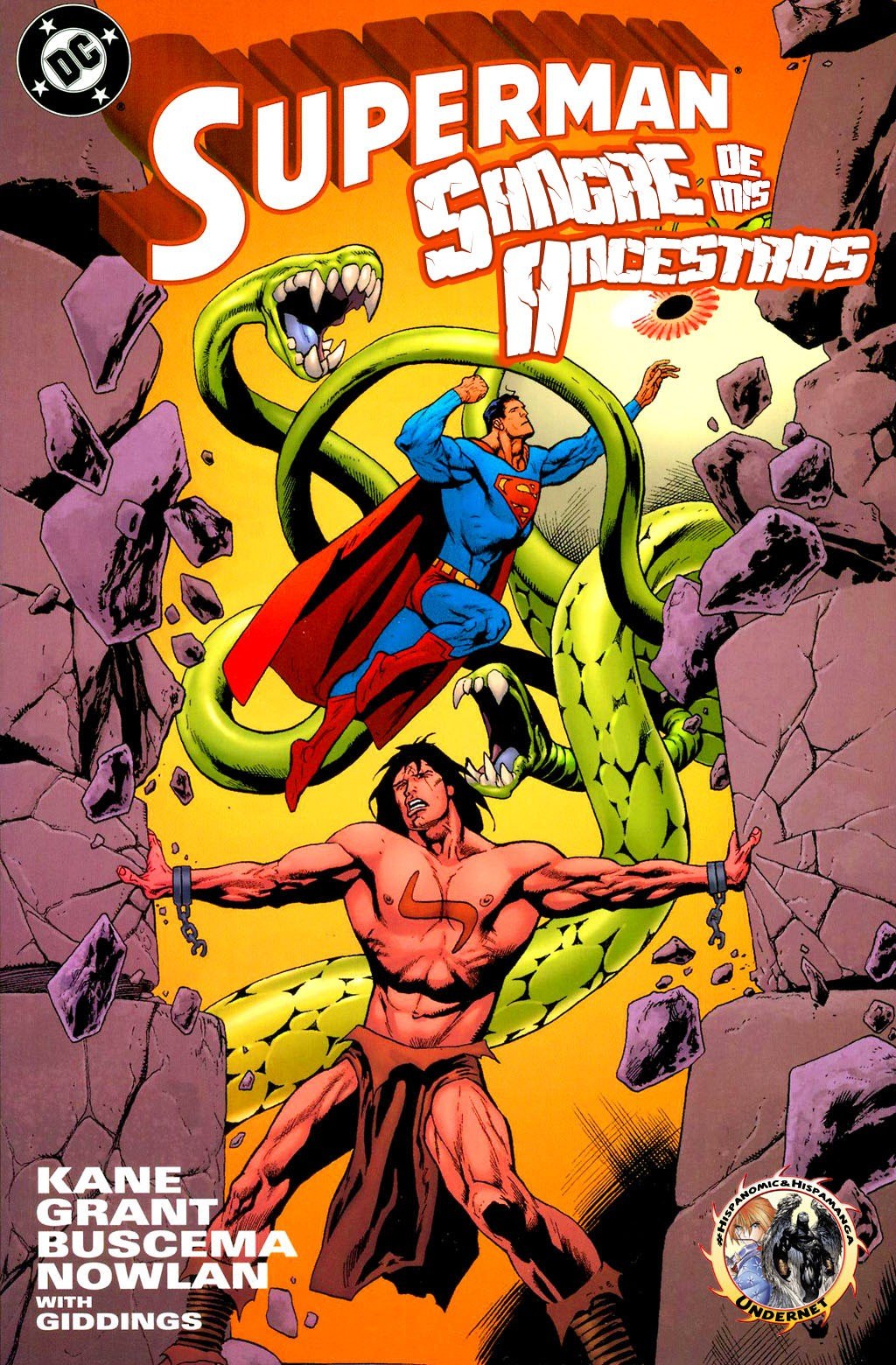 Portada ampliada de SUPERMAN SHANGRI-LA DE LOS INCESTROS