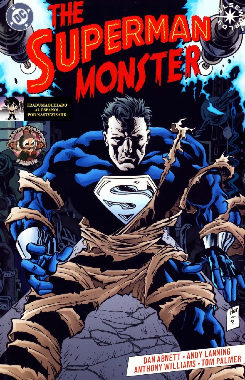 Portada ampliada de THE SUPERMAN MONSTER