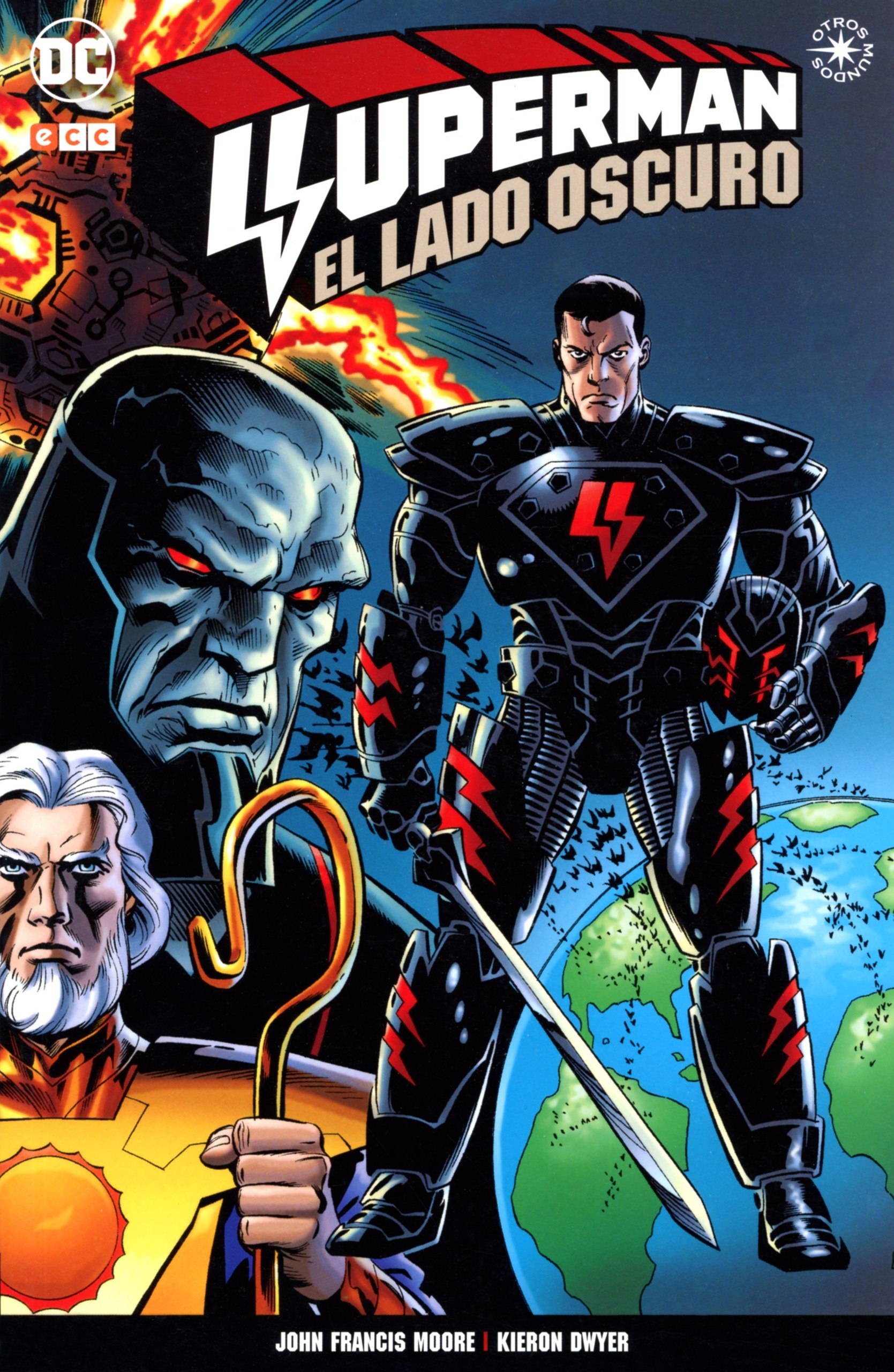 Portada ampliada de SUPERMAN EL LADO OSCURO