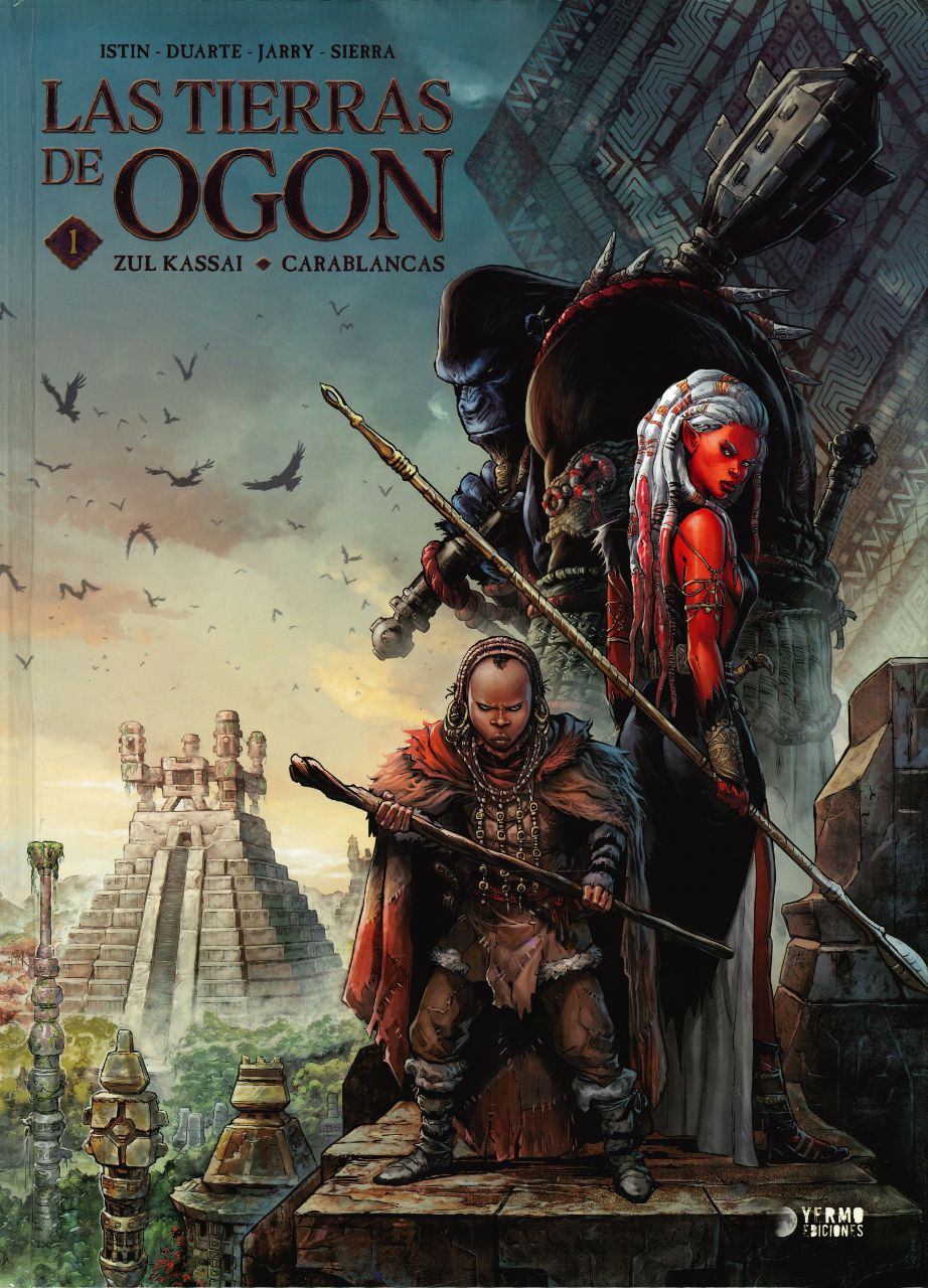 Portada ampliada de LAS TIERRAS DE OGON