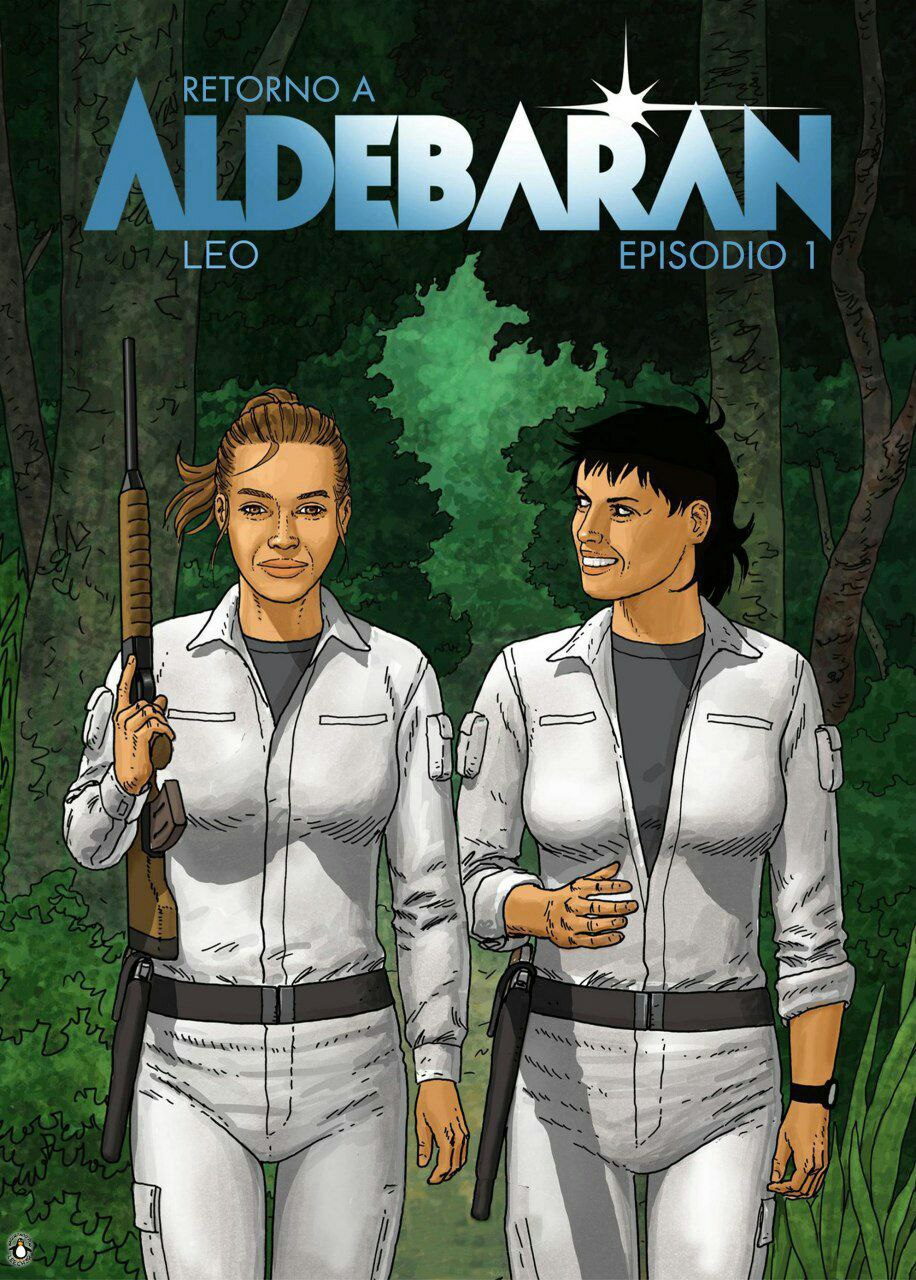 Portada ampliada de Retorno a Aldebaran