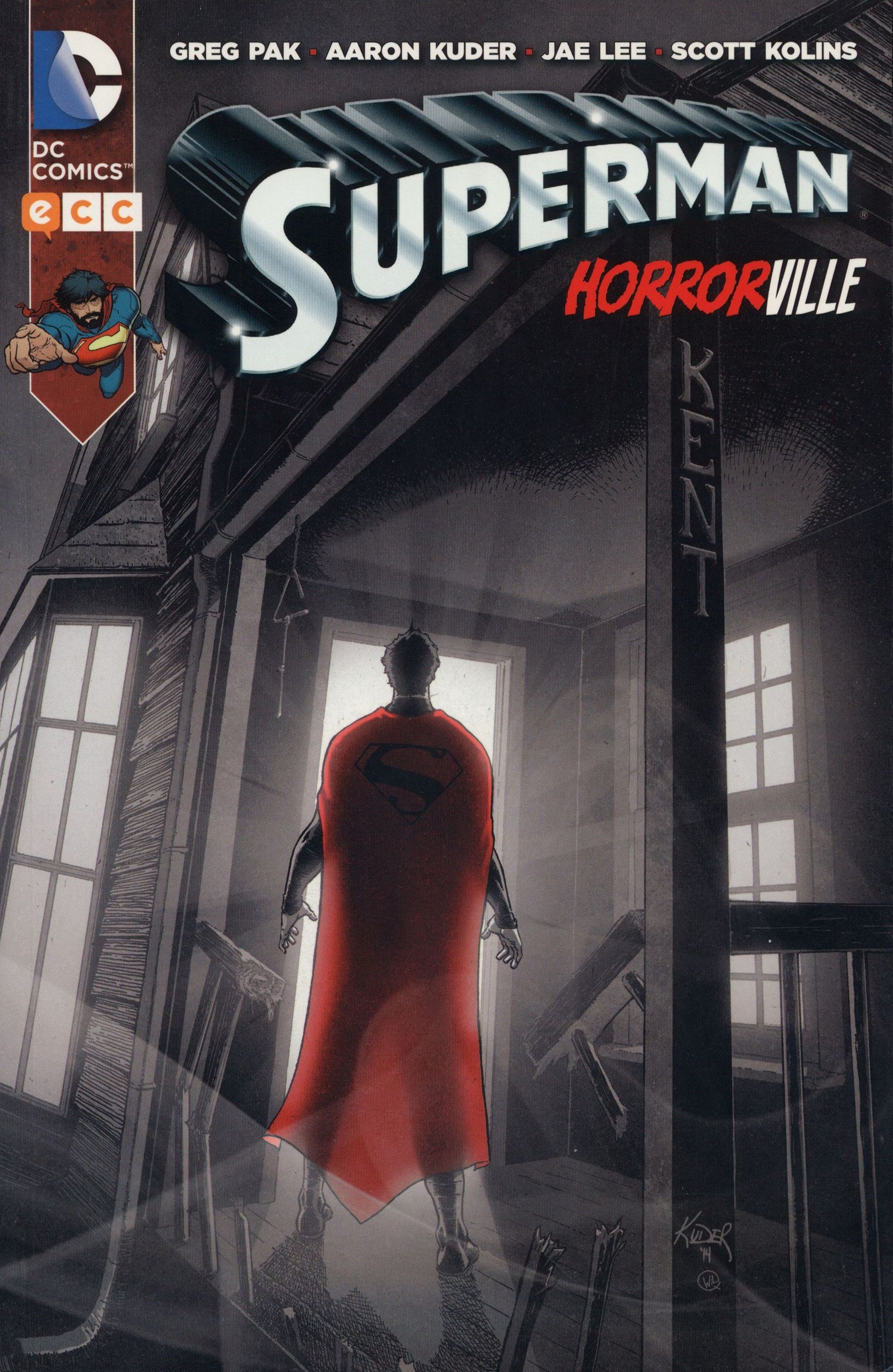Portada ampliada de SUPERMAN HORRORVILLE