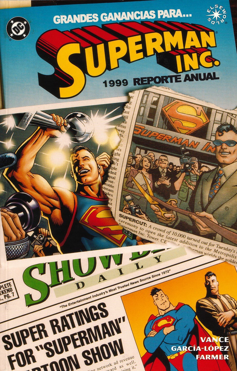 Portada ampliada de SUPERMAN INC.