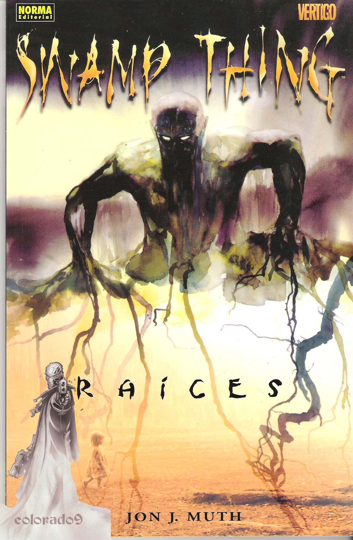 Portada ampliada de SWAMP THING