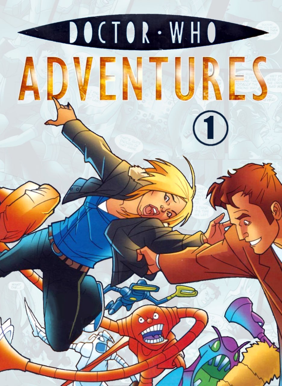 Portada ampliada de DOCTOR WHO ADVENTURES