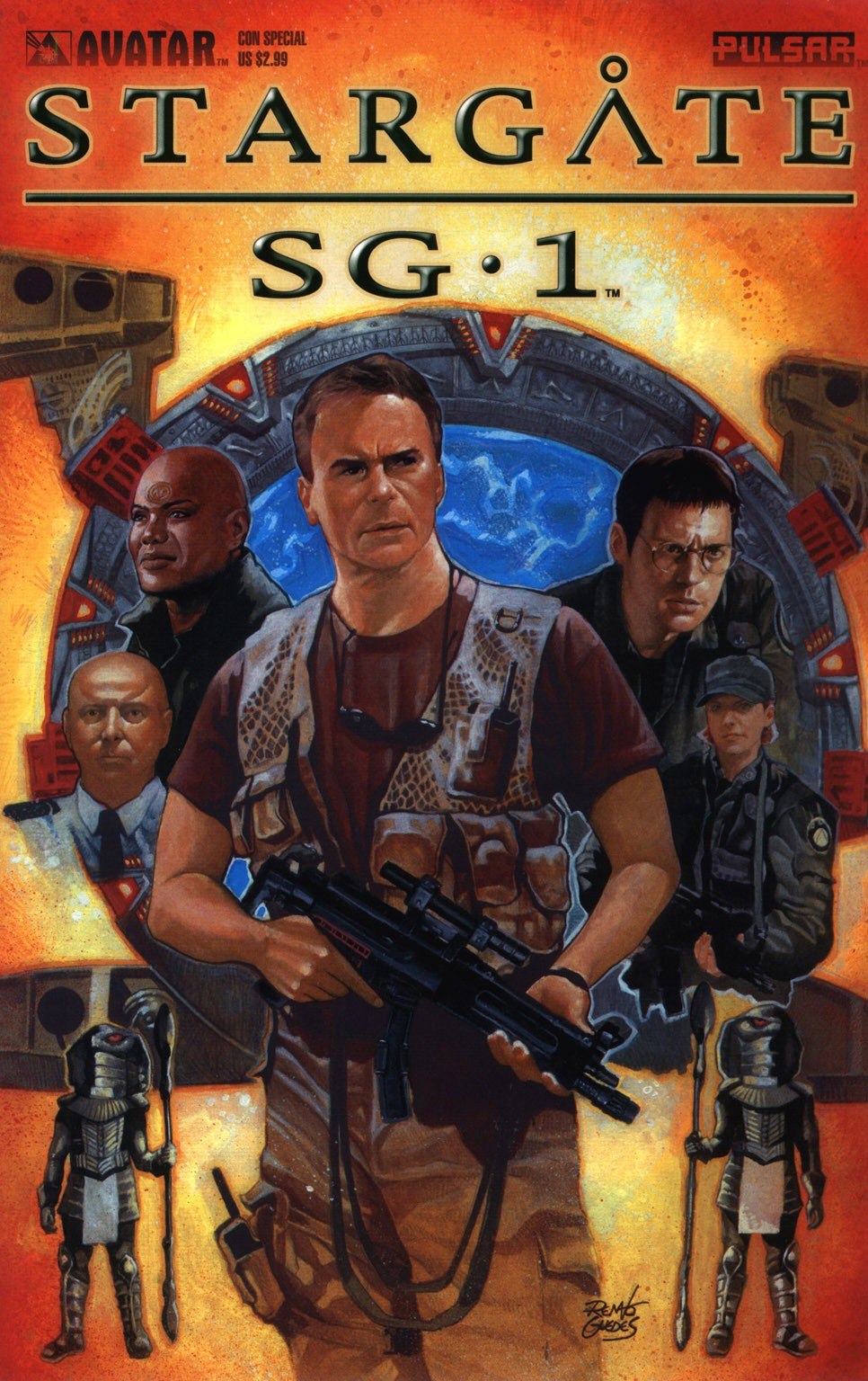 Portada ampliada de STARGATE SG-