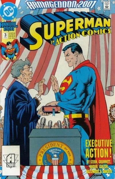 Portada ampliada de Superman: Action Comics