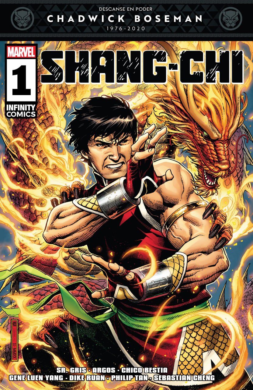 Portada ampliada de SHANG-CHI