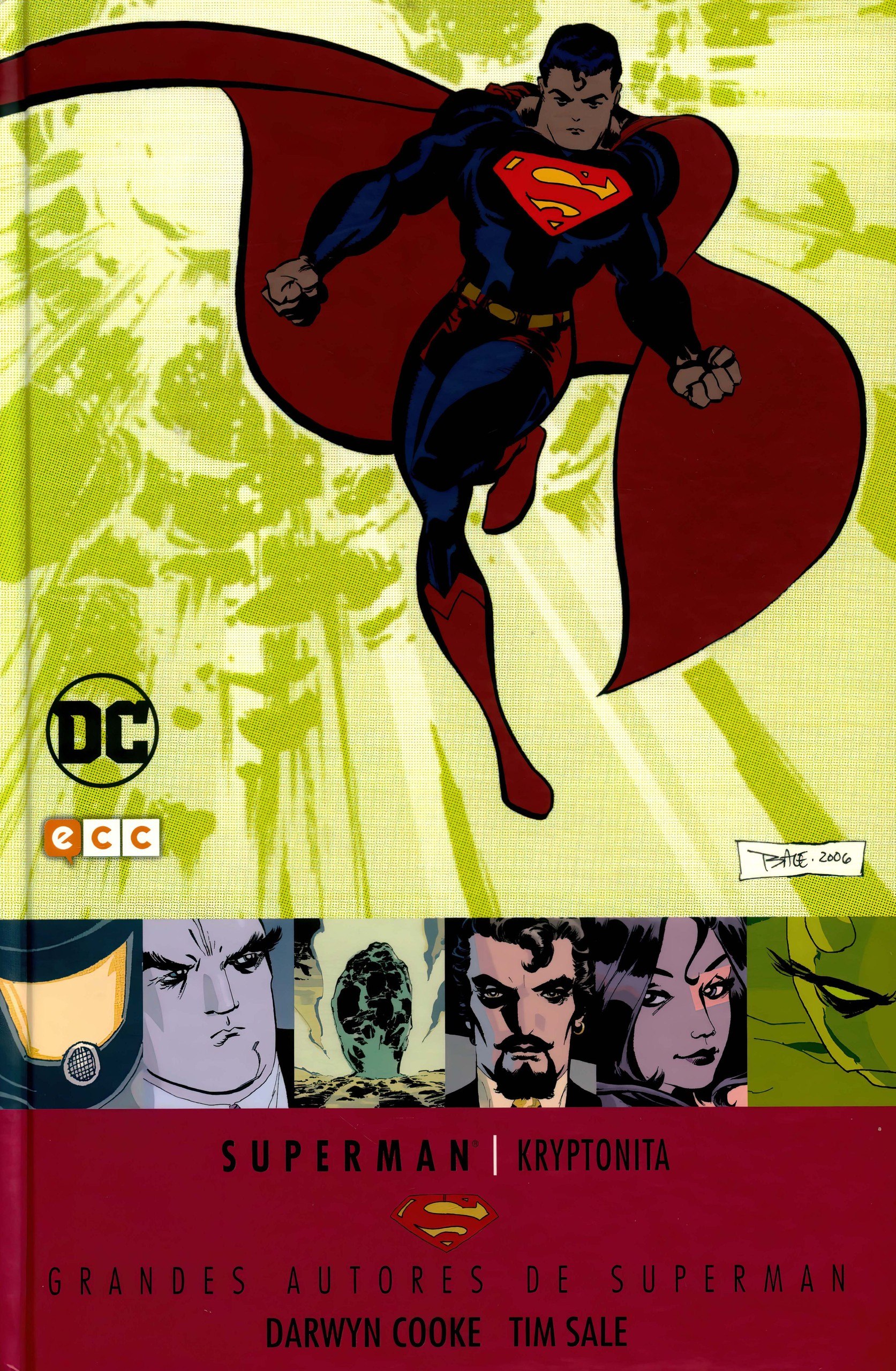 Portada ampliada de SUPERMAN | KRYPTONITA
