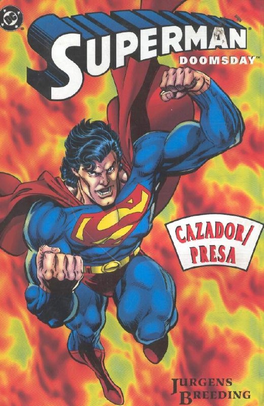 Portada ampliada de SUPERMAN DOOMSDAY