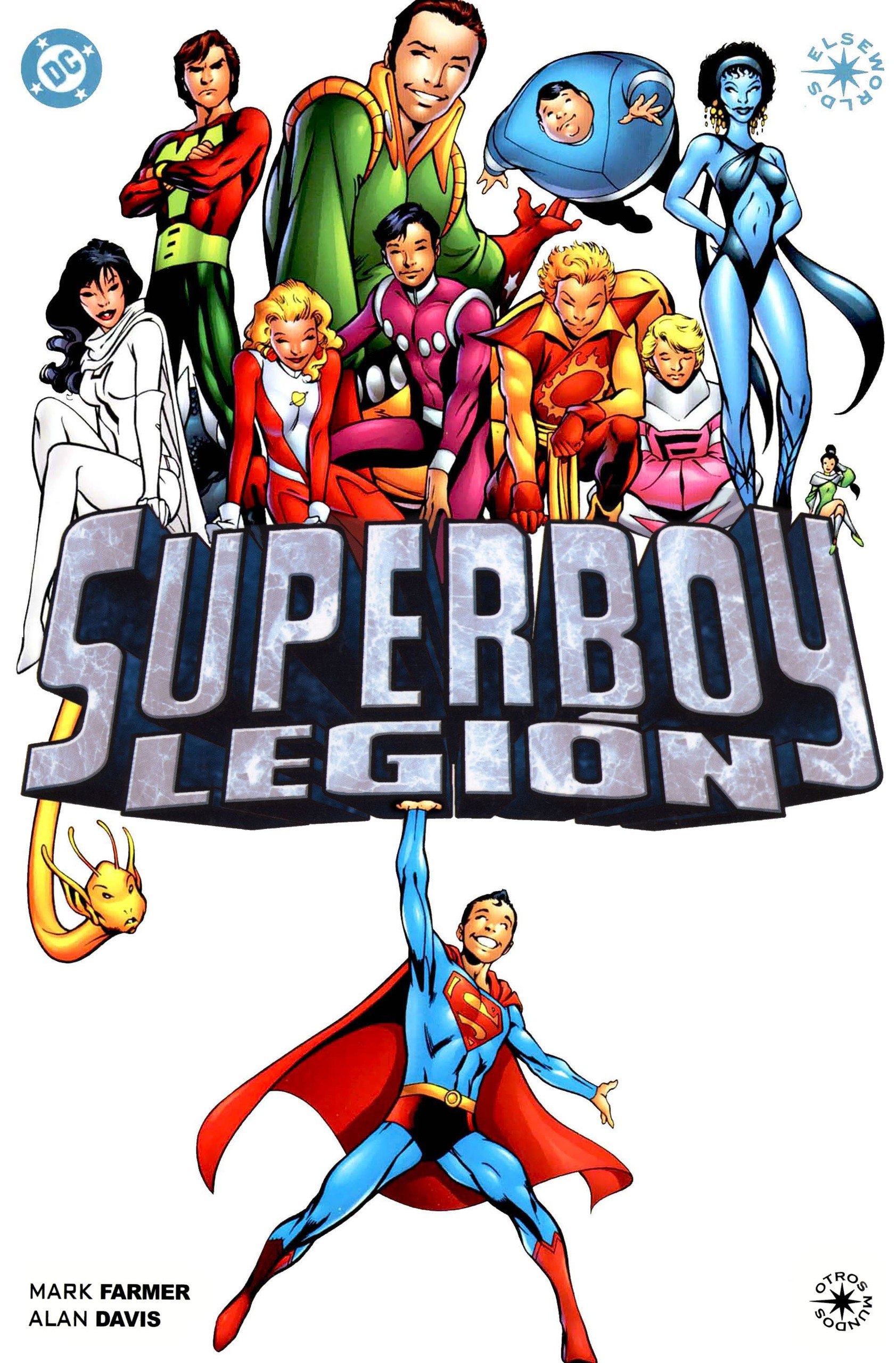 Portada ampliada de SUPERBOY LEGION