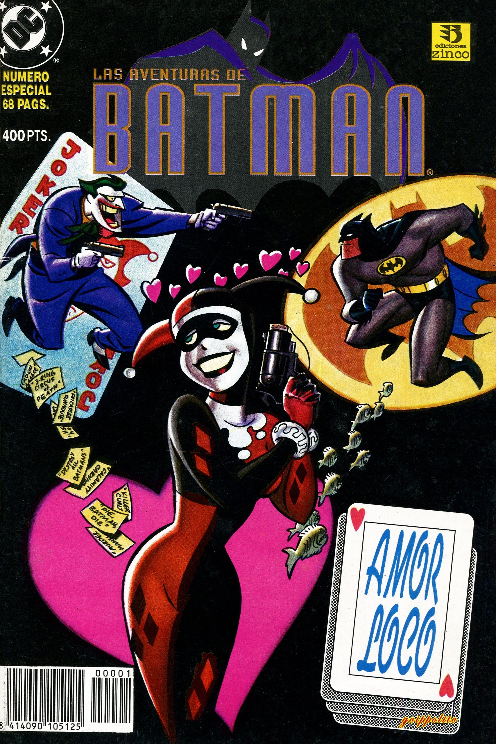 Portada ampliada de LAS AVENTURAS DE BATMAN