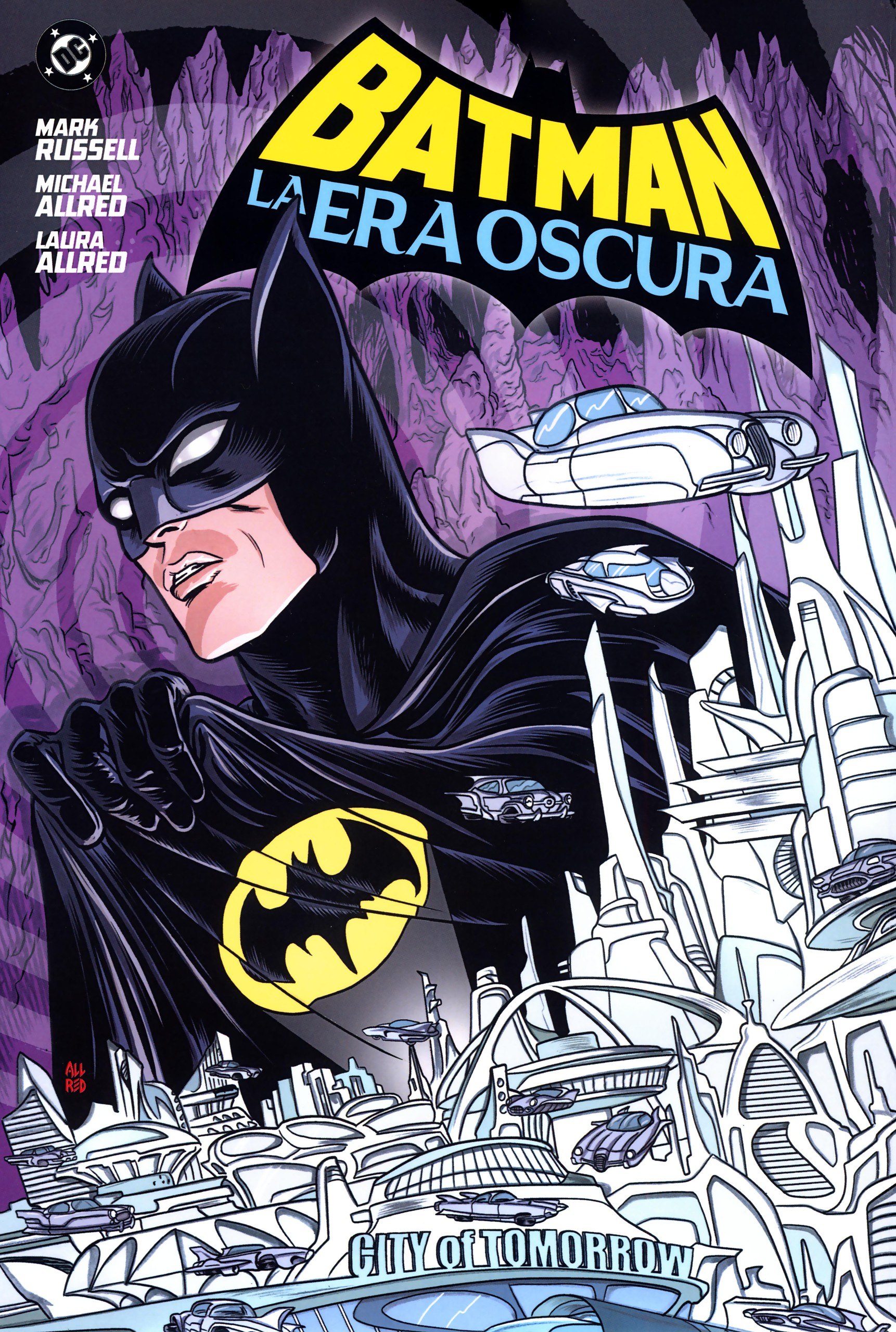 Portada ampliada de BATMAN LA ERA OSCURA