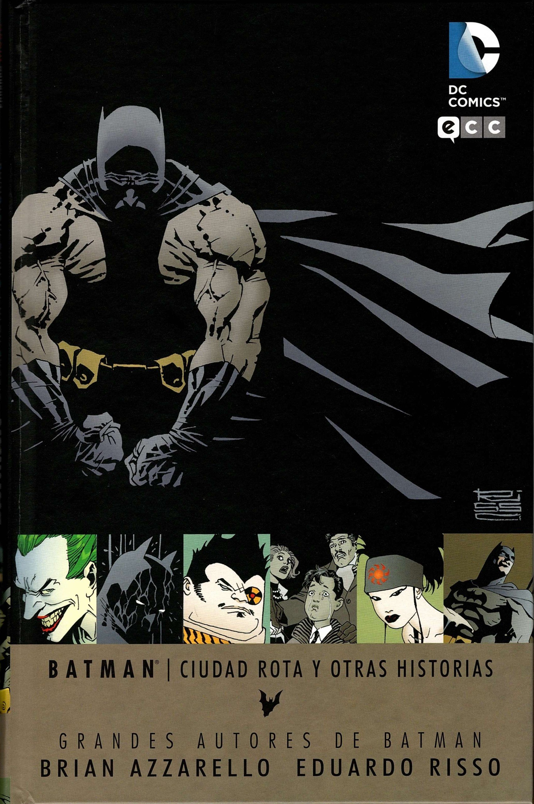 Portada ampliada de BATMAN | CIUDAD ROTA Y OTRAS HISTORIAS