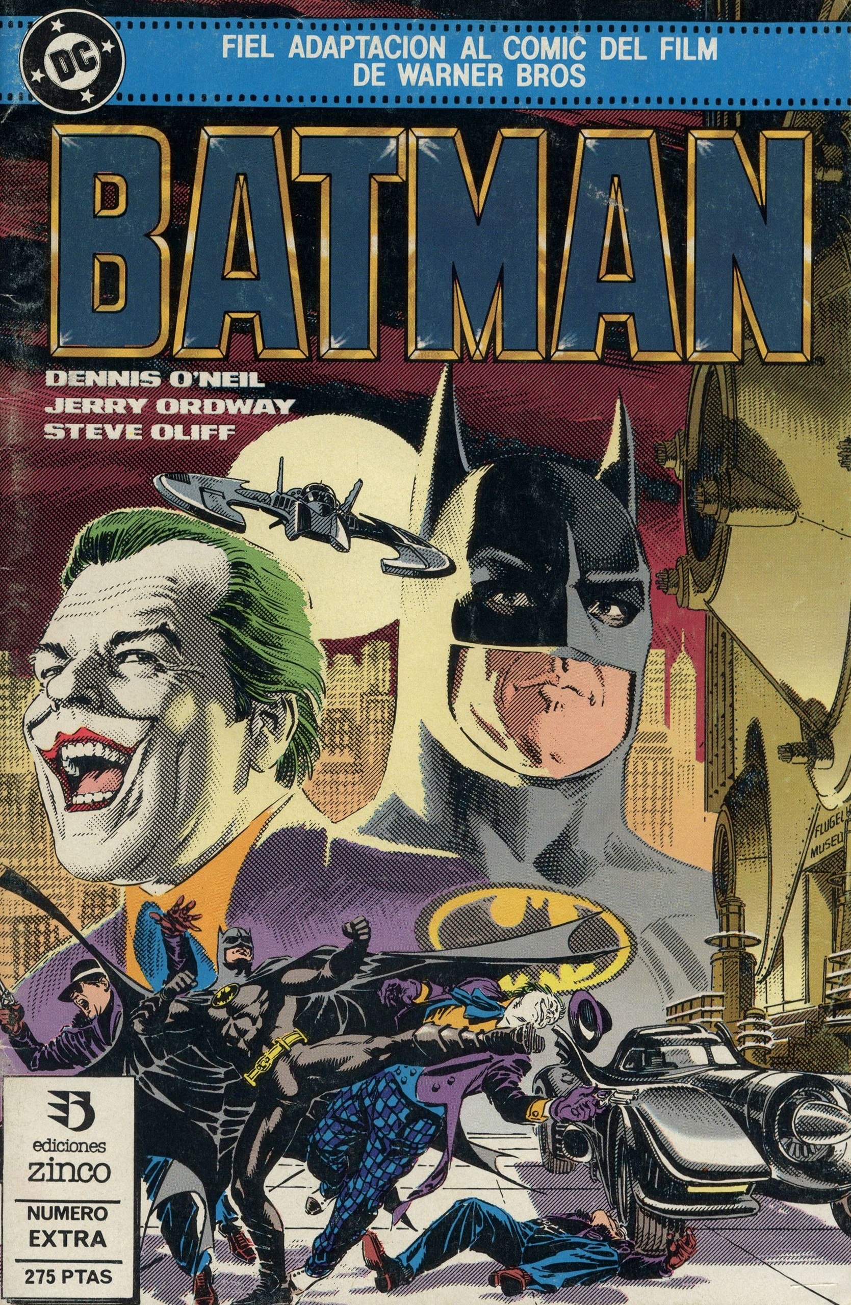 Portada ampliada de BATMAN