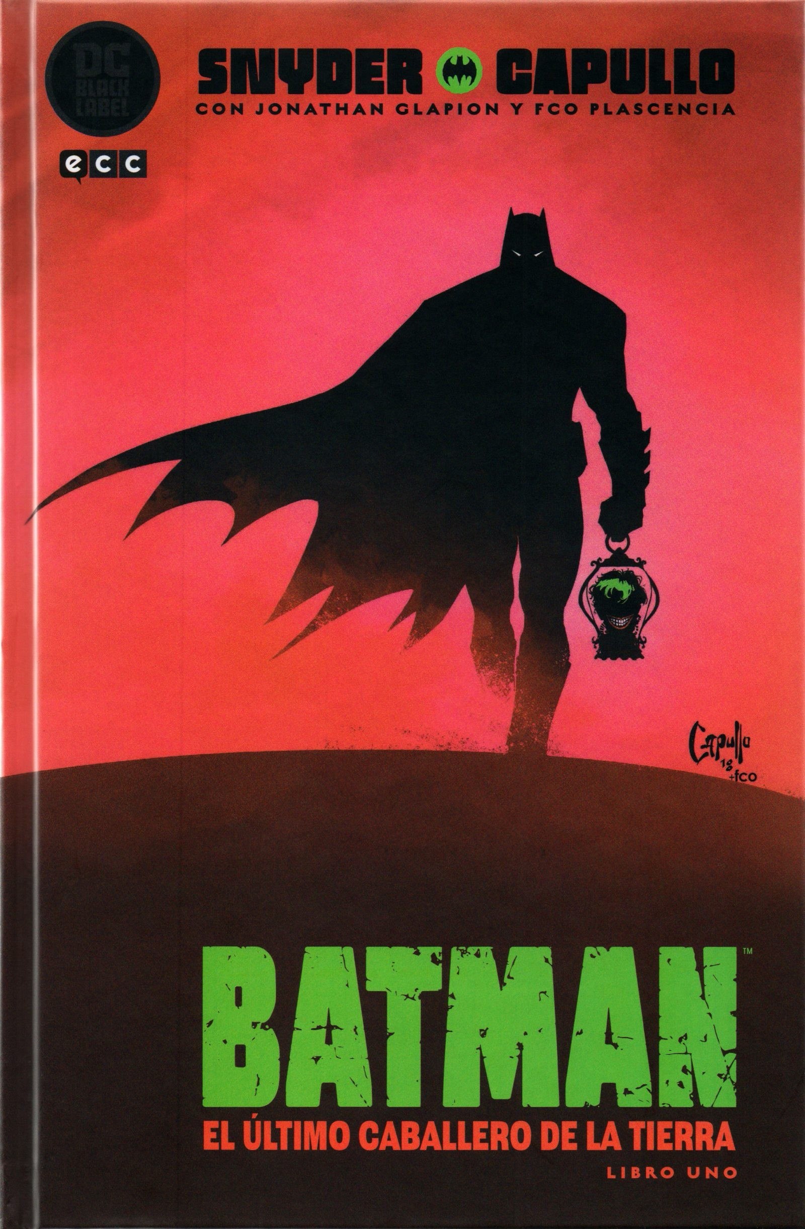 Portada ampliada de BATMAN EL ÚLTIMO CABALLERO DE LA TIERRA