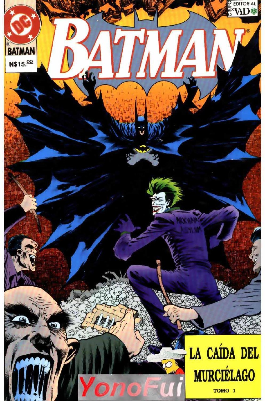 Portada ampliada de BATMAN