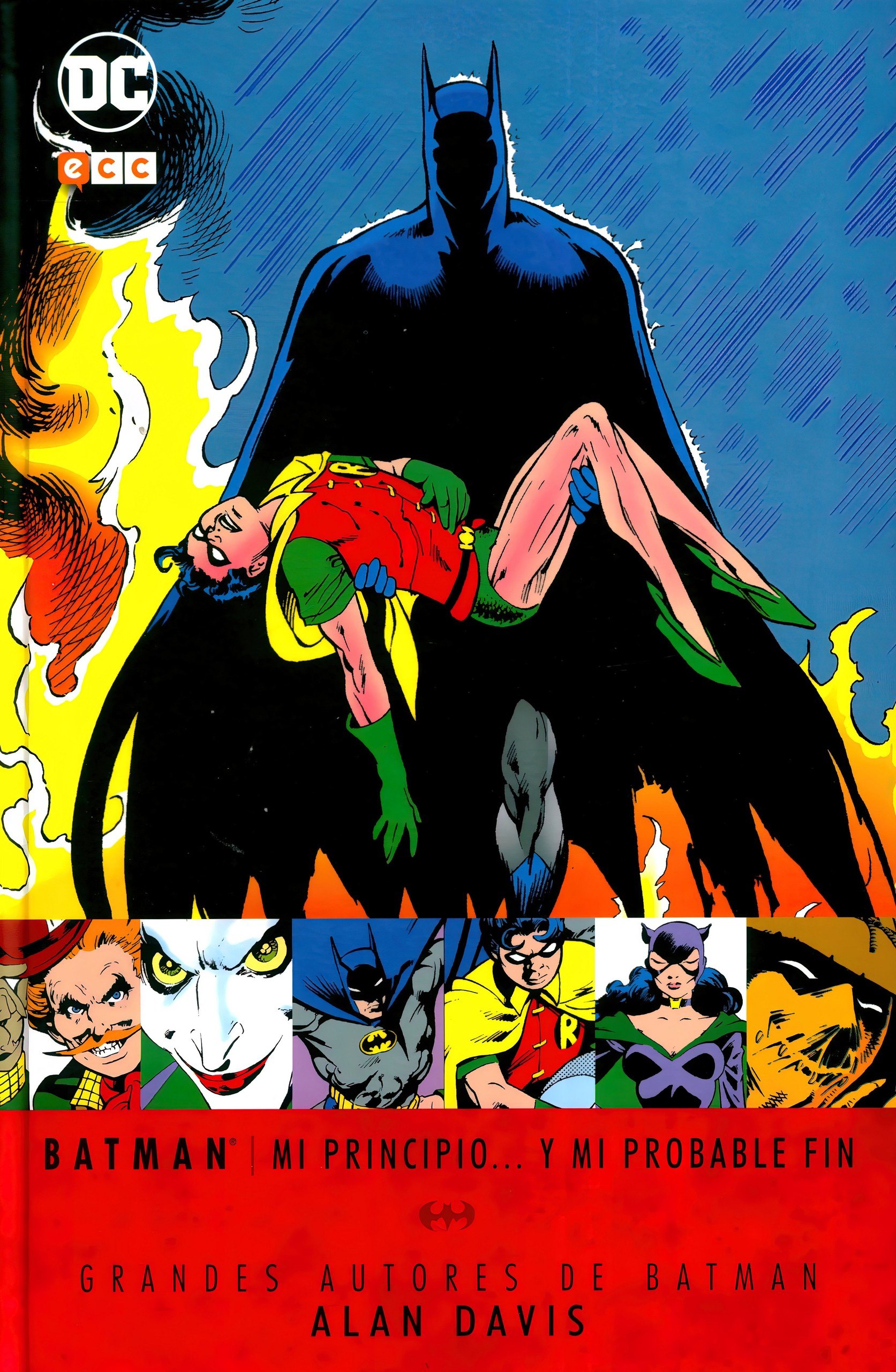 Portada ampliada de BATMAN | MI PRINCIPIO... Y MI PROBABLE FIN
