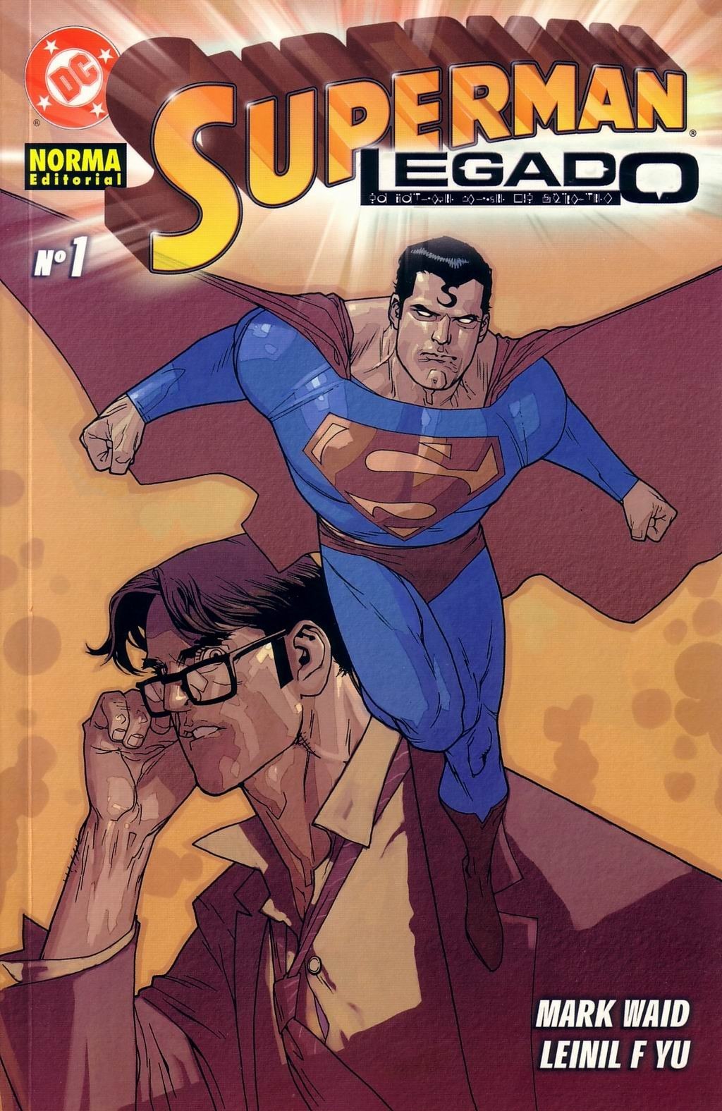 Portada ampliada de SUPERMAN LEGADO