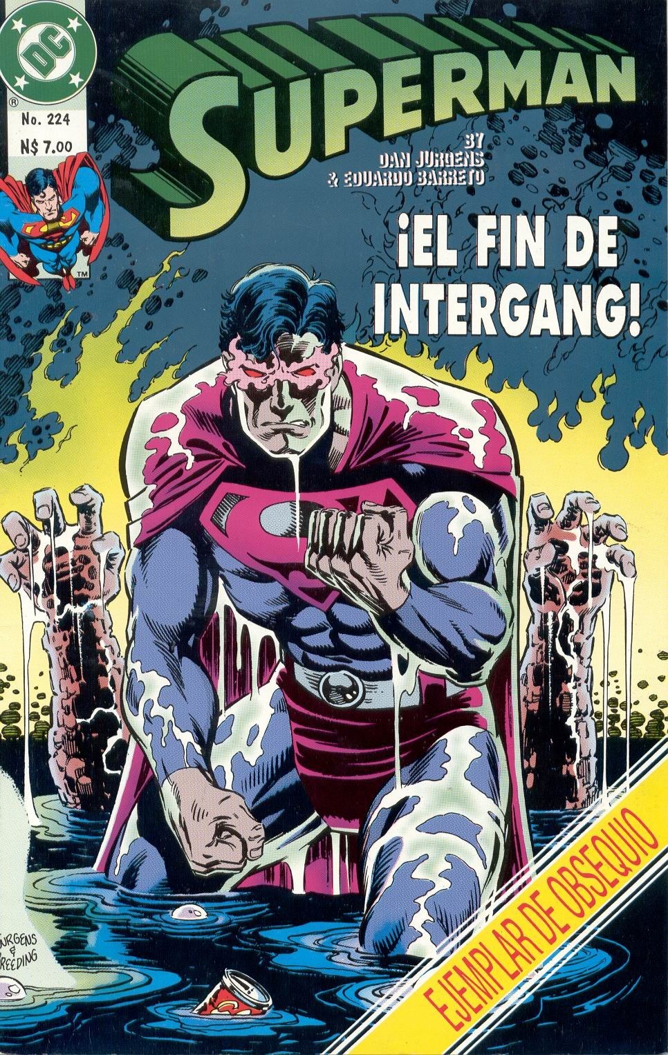 Portada ampliada de SUPERMAN