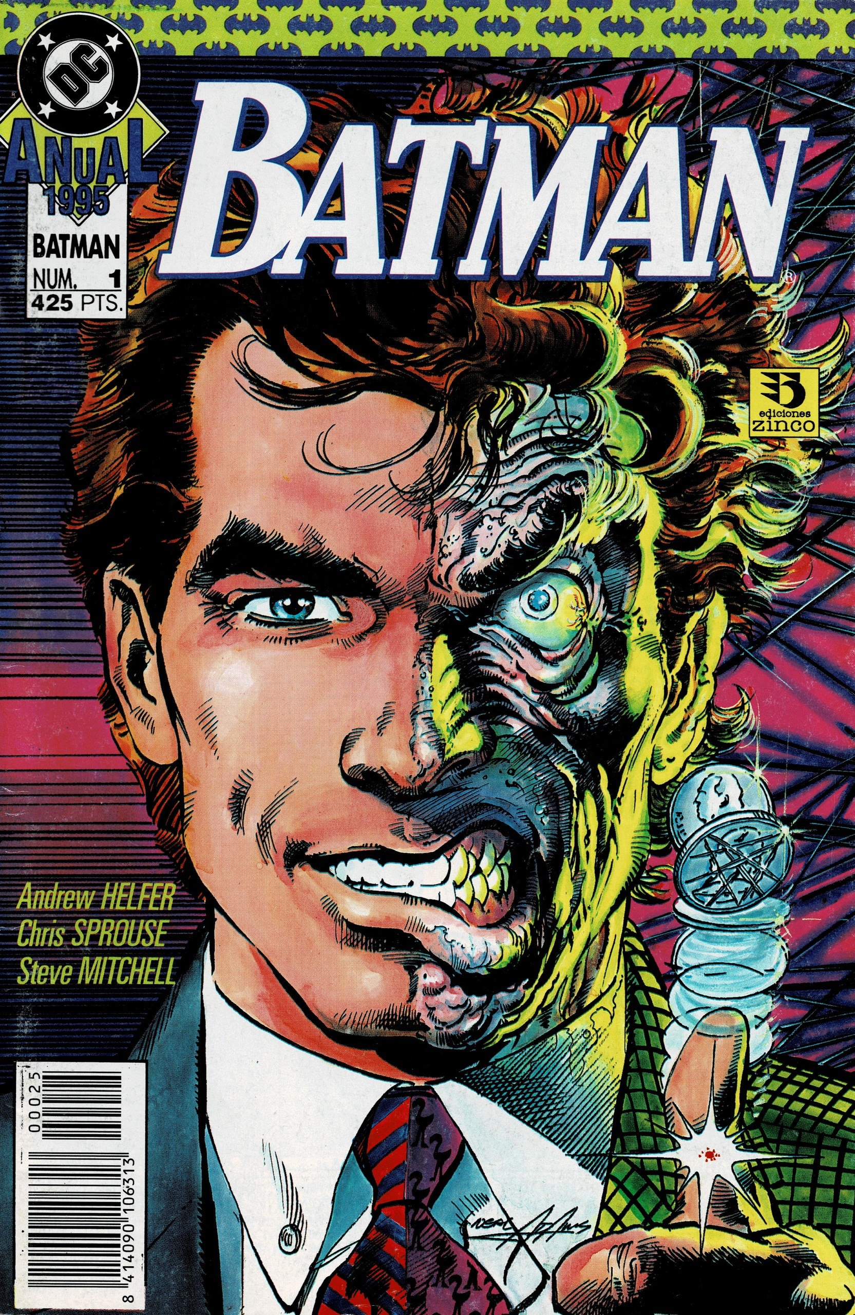 Portada ampliada de BATMAN