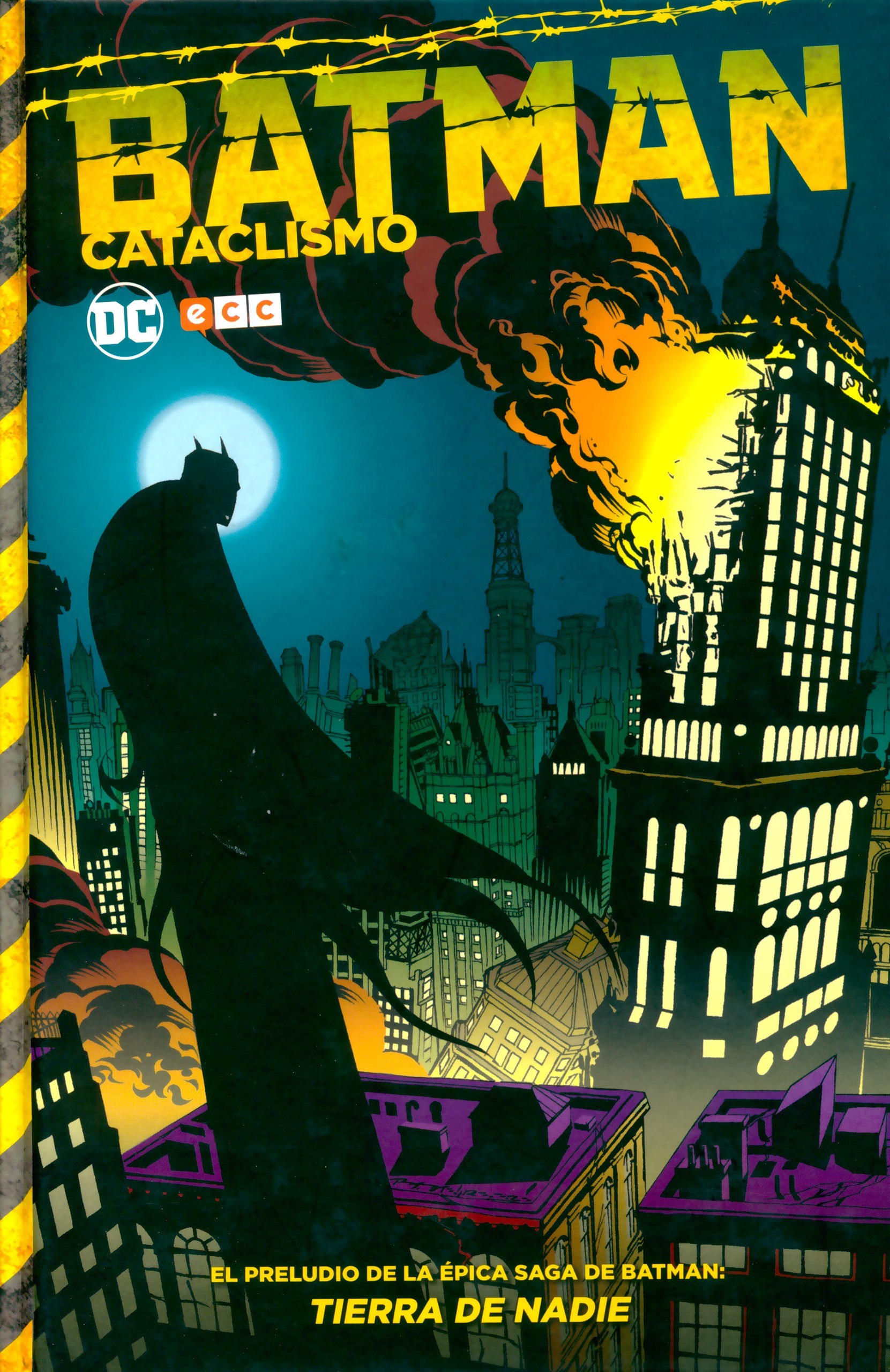 Portada ampliada de BATMAN CATACLISMO