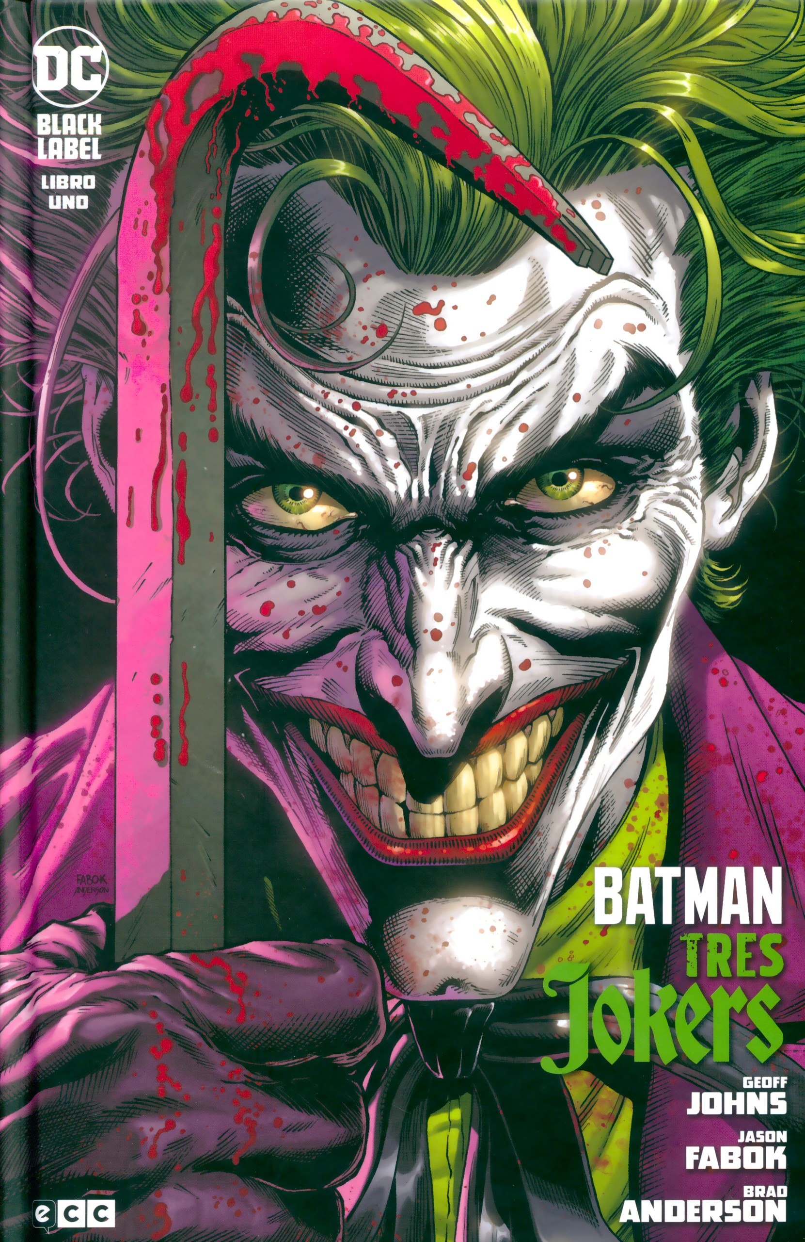 Portada ampliada de BATMAN TRES JOKERS
