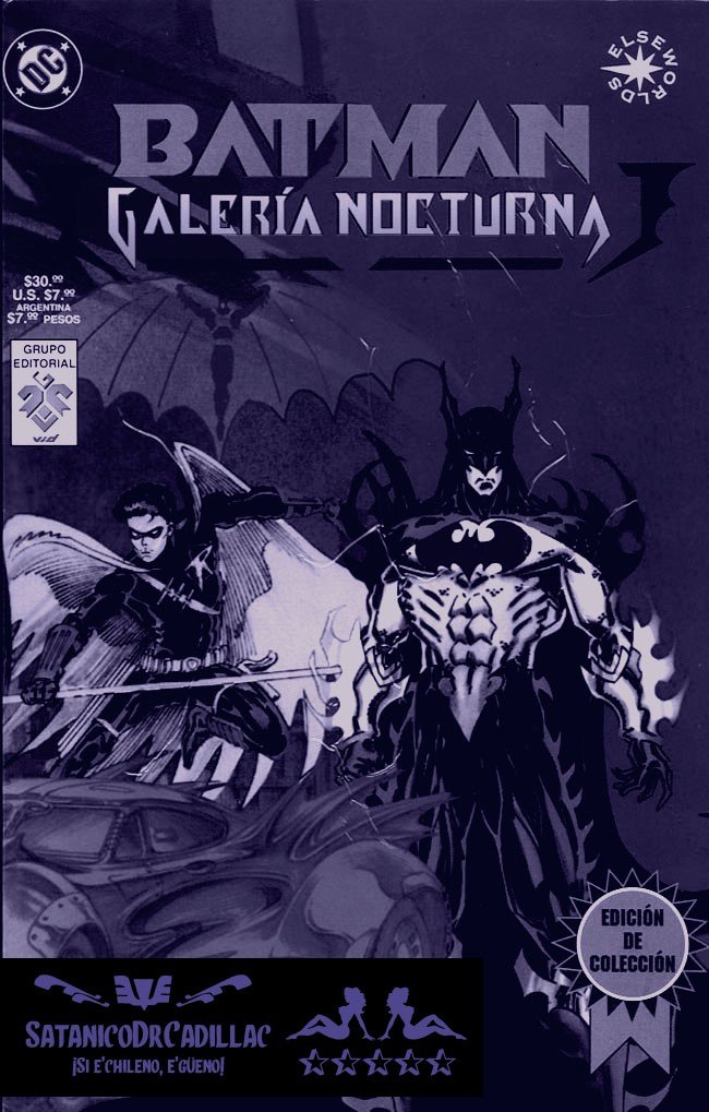 Portada ampliada de BATMAN GALERÍA NOCTURNA