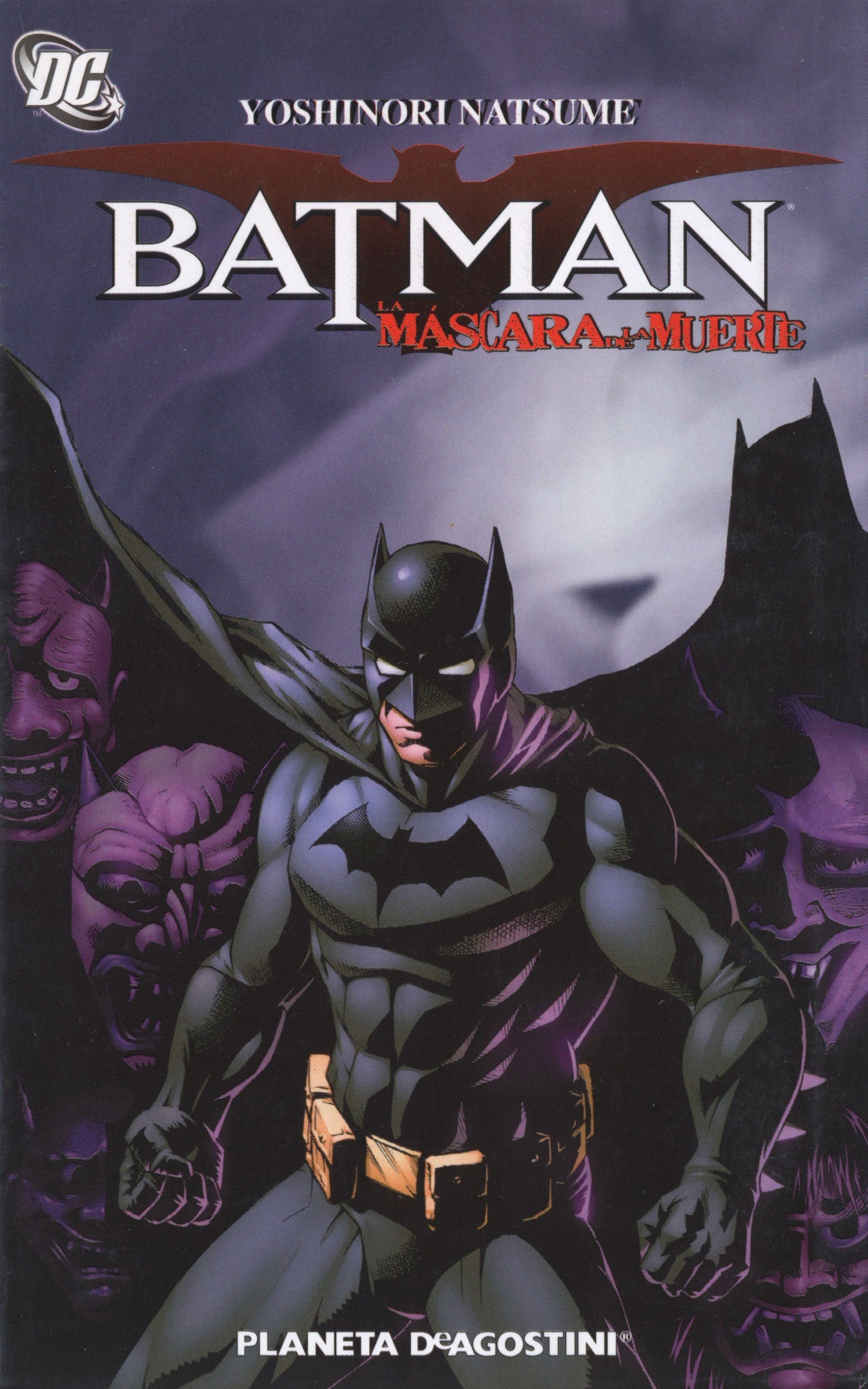 Portada ampliada de BATMAN MÁSCARA DE MUERTE