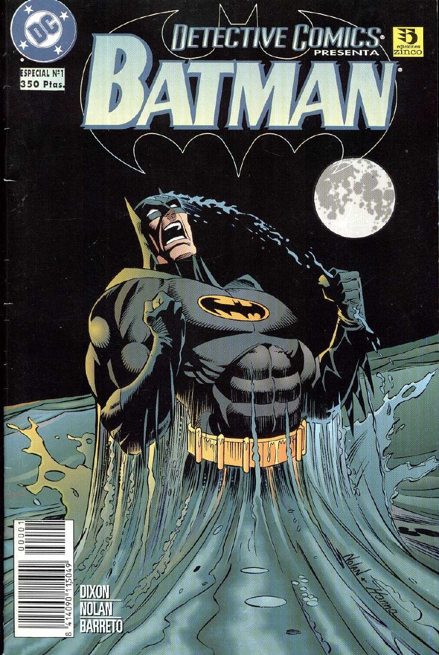 Portada ampliada de Batman