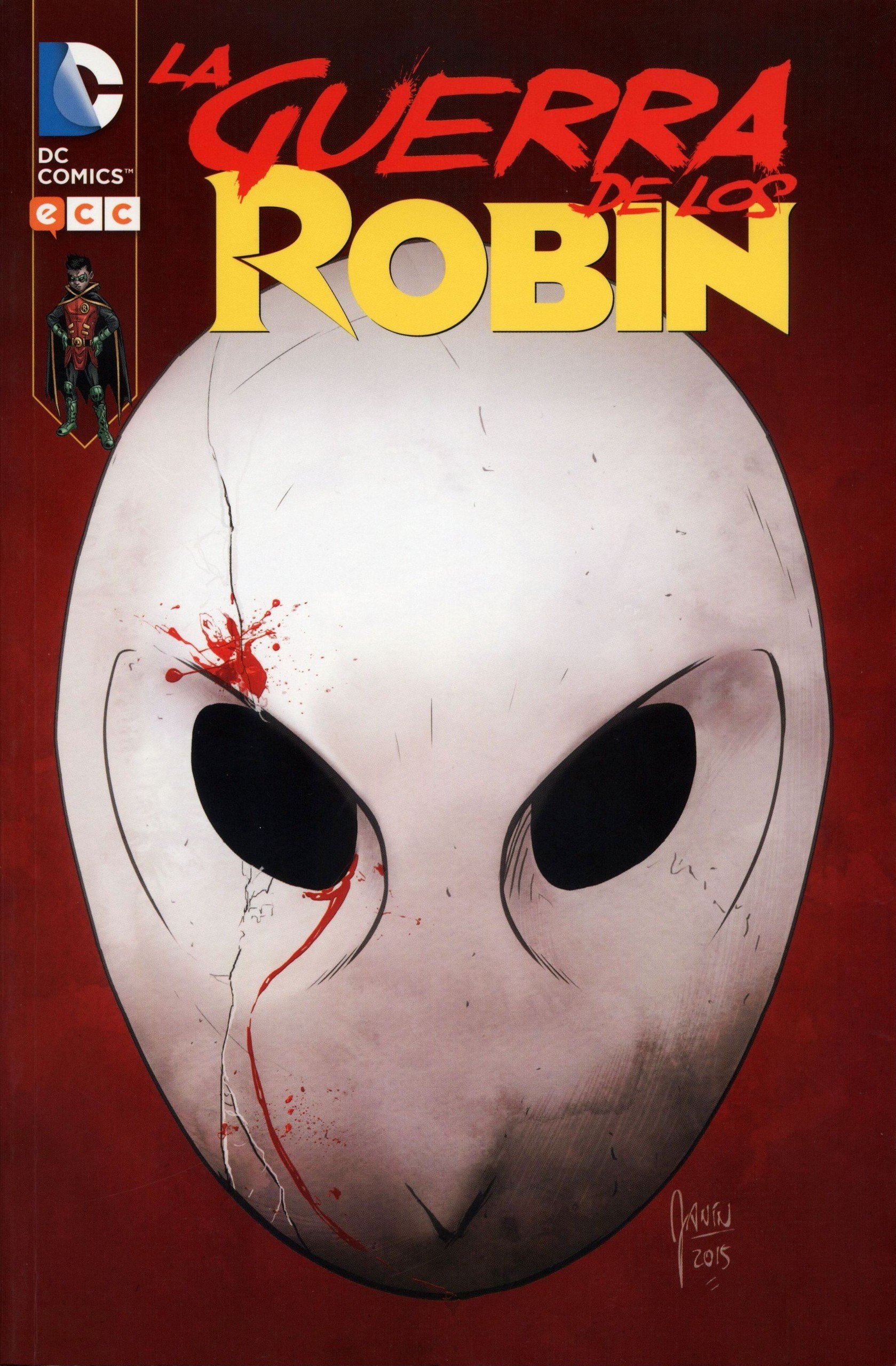 Portada ampliada de LA GUERRA DE LOS ROBIN
