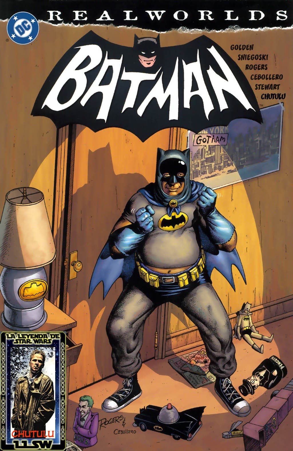 Portada ampliada de Batman