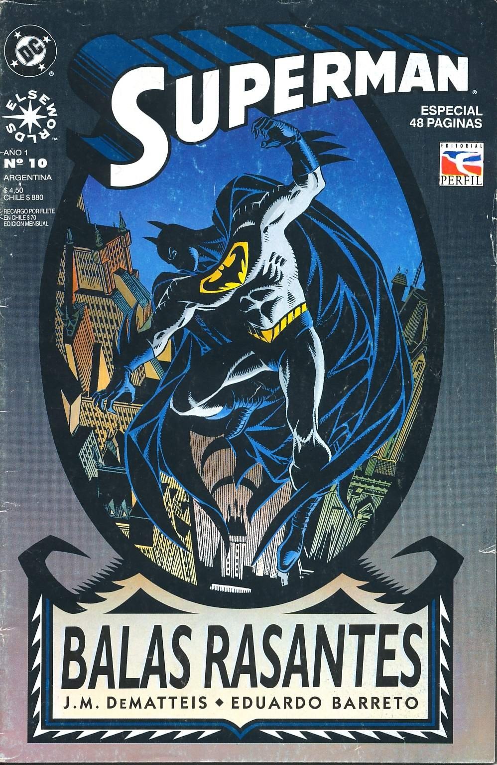 Portada ampliada de SUPERMAN