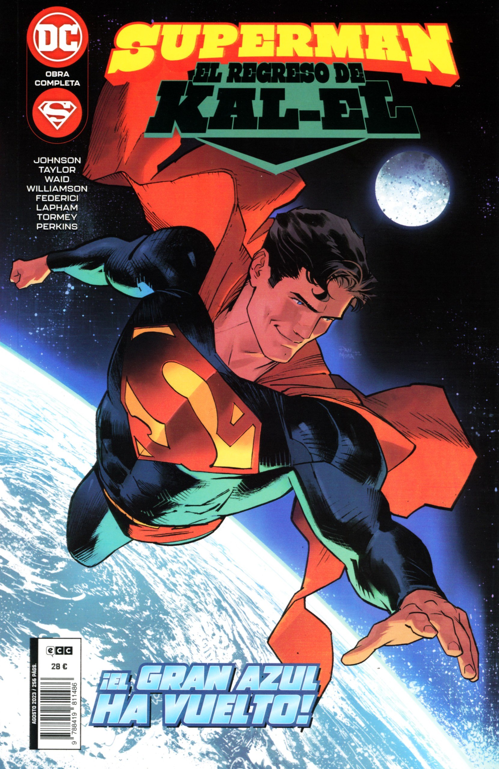 Portada ampliada de SUPERMAN EL REGRESO DE KAL-EL