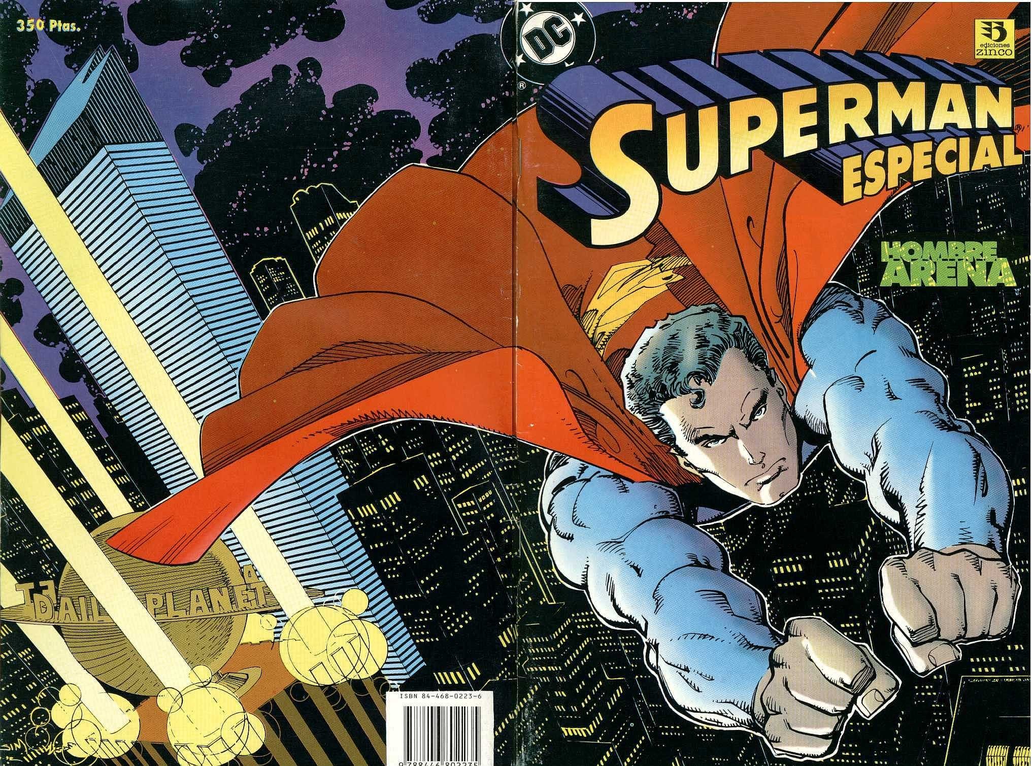 Portada ampliada de SUPERMAN ESPECIAL