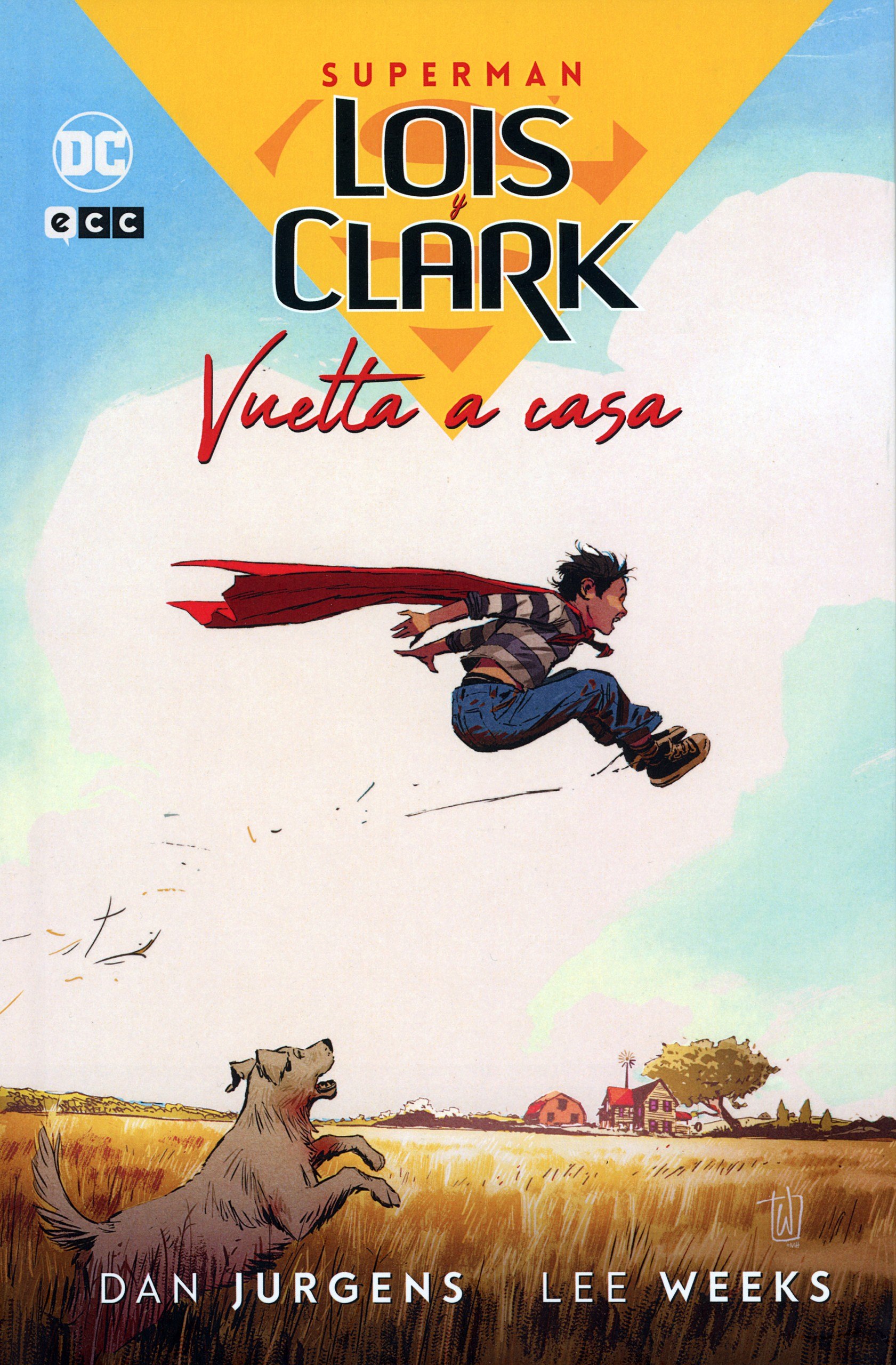 Portada ampliada de Superman Lois Clark: Vuelta a casa