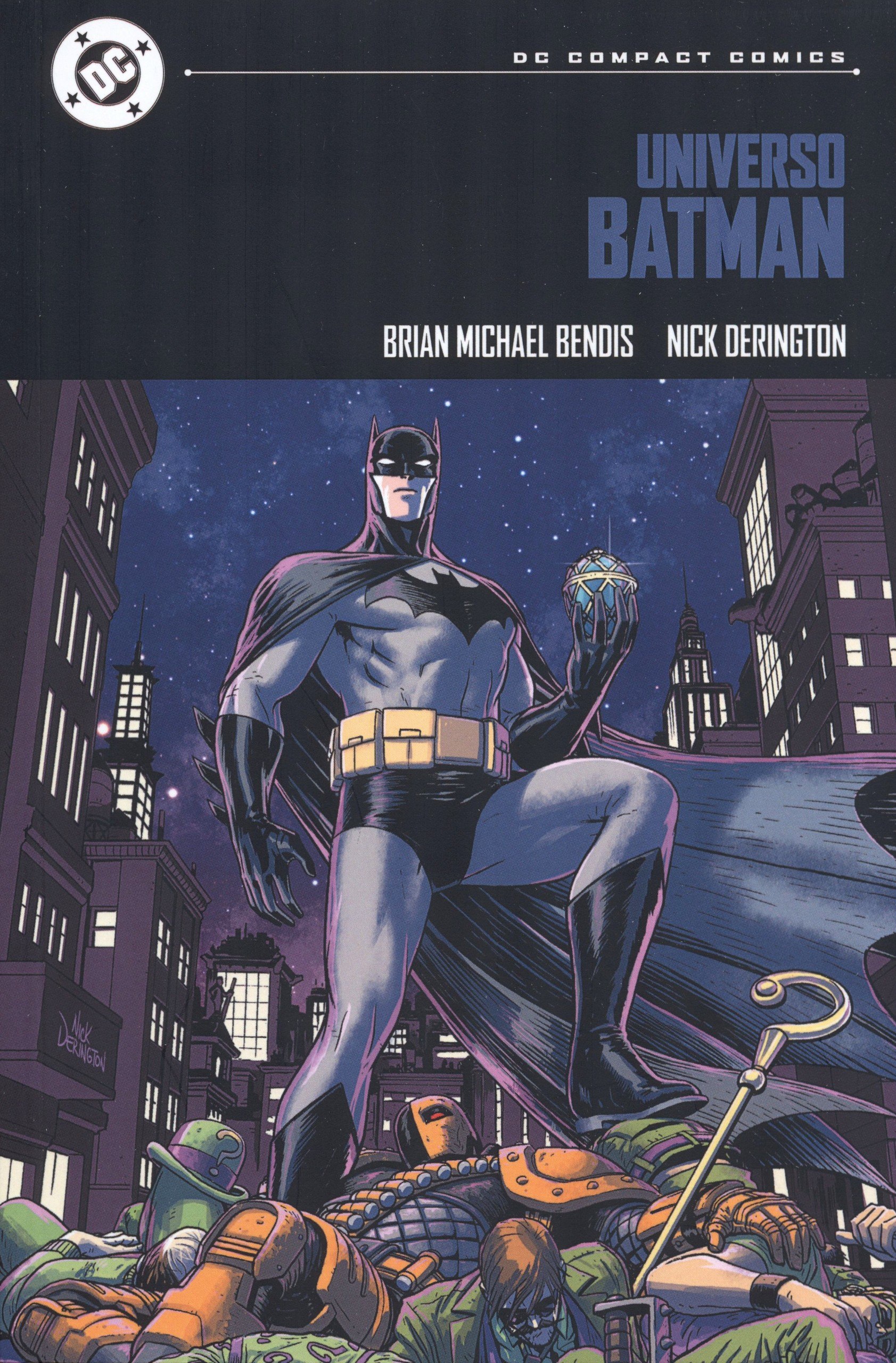 Portada ampliada de UNIVERSO BATMAN